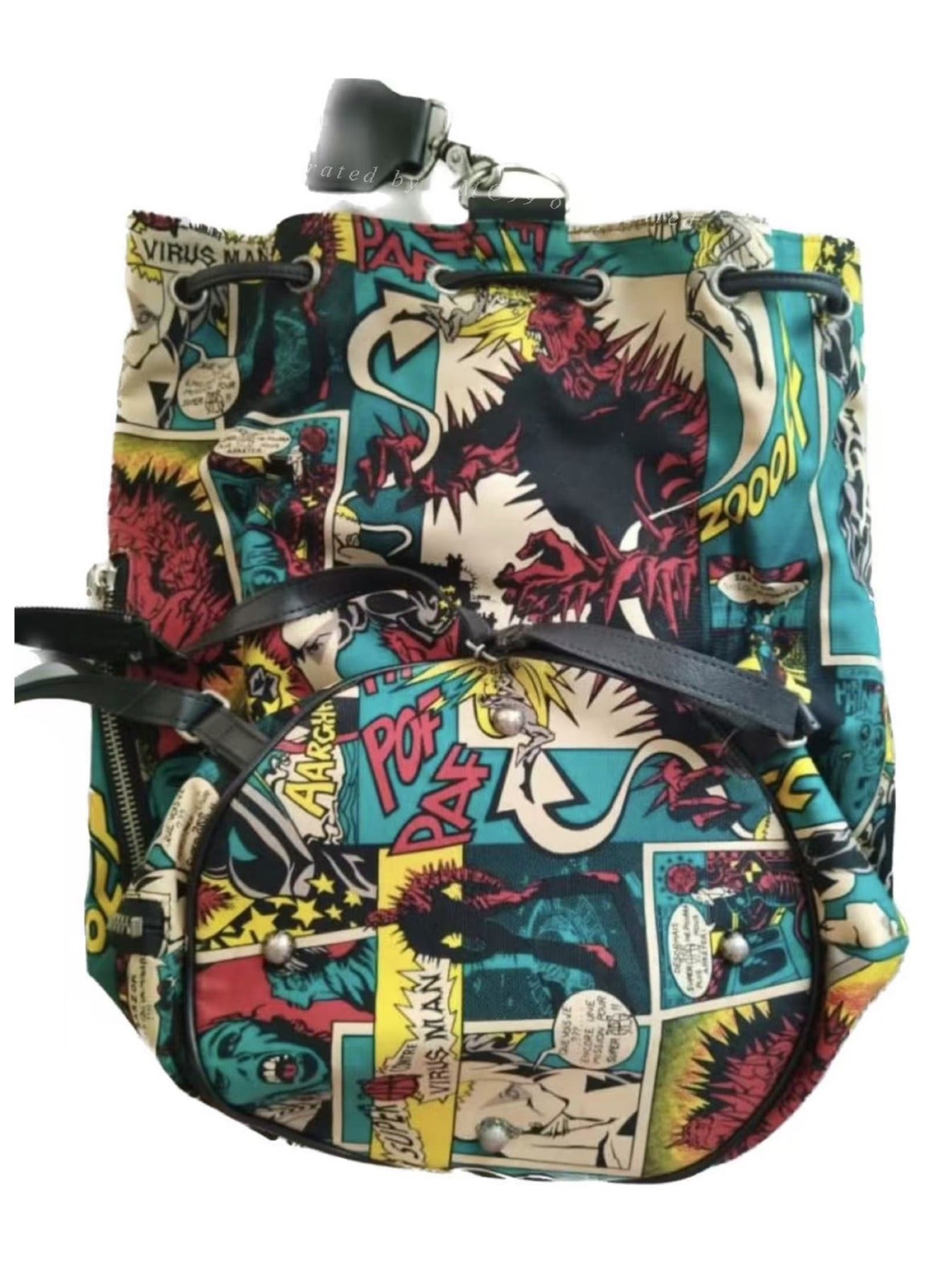 Vintage Jean Paul Gaultier Comic Bucket Bag
