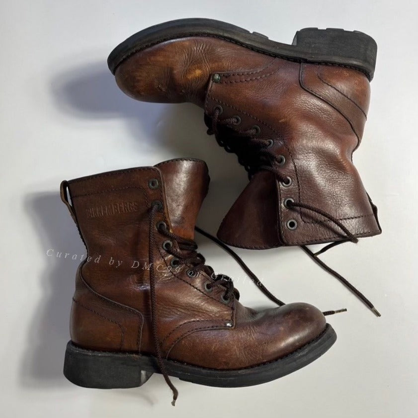 Dirk Bikkembergs Men's Vintage Leather Boots