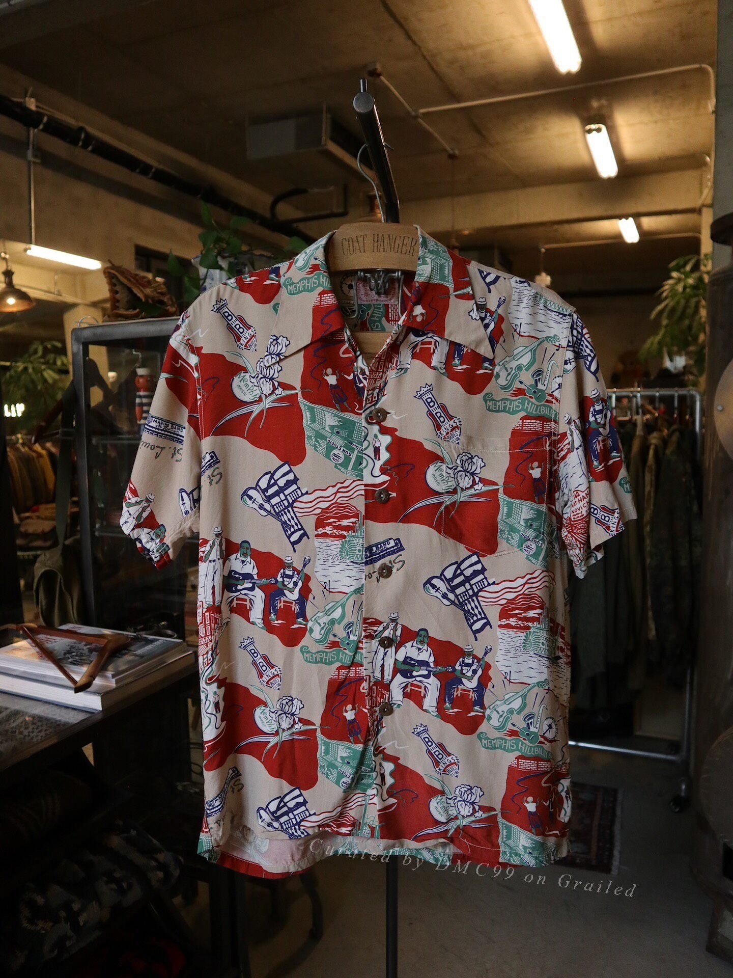 Real Mccoy Blues Club Cuban Shirt