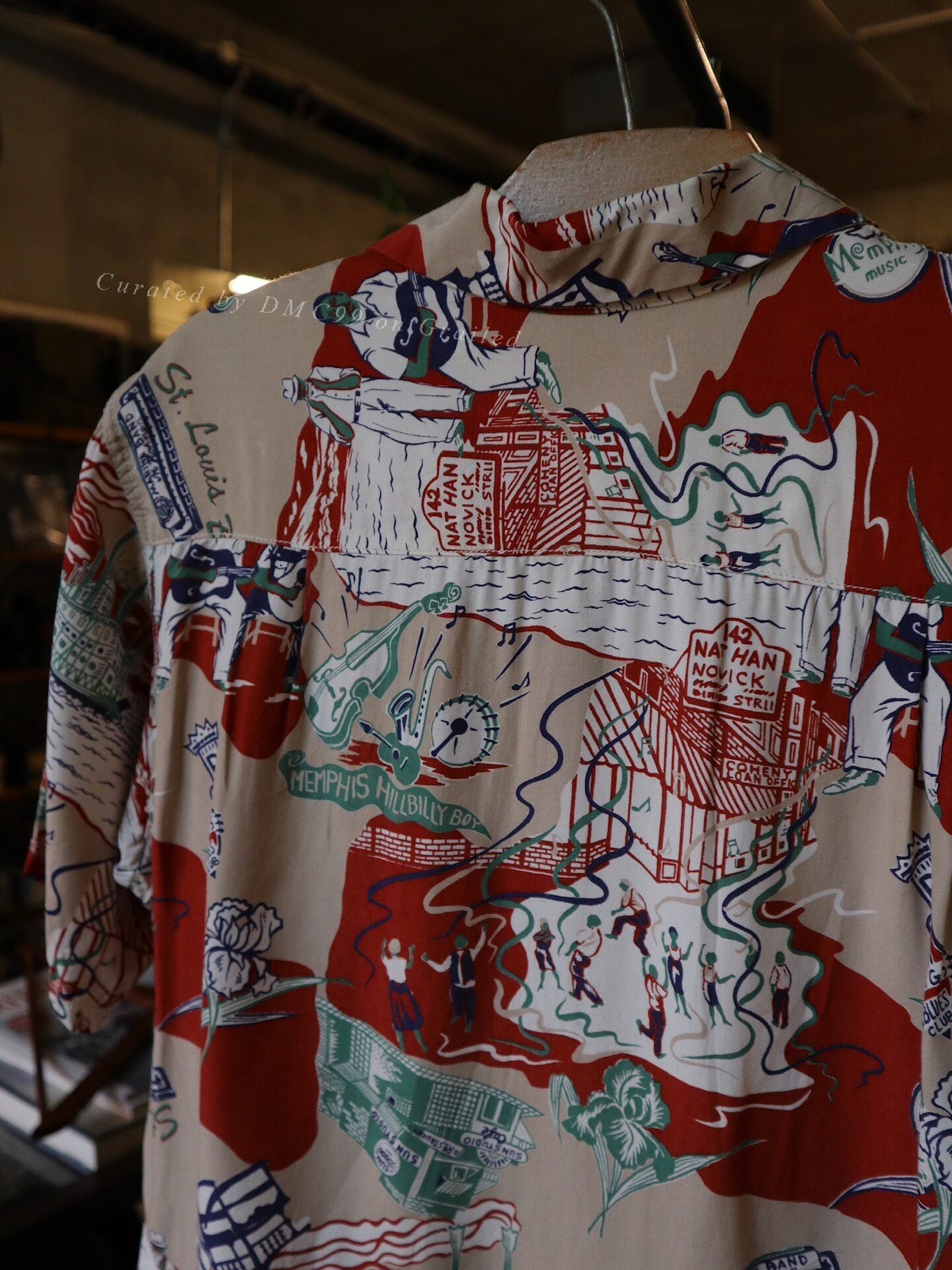 Real Mccoy Blues Club Cuban Shirt