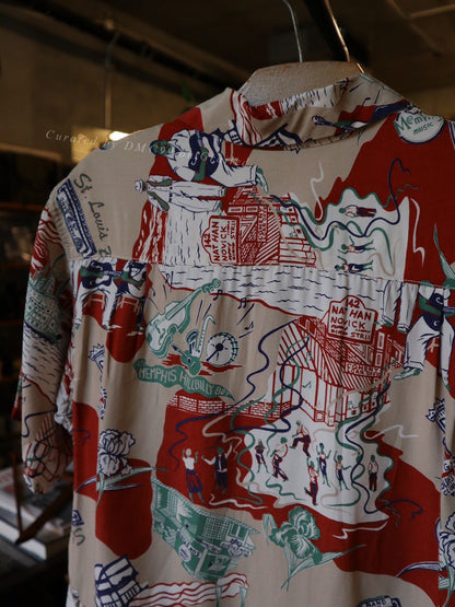 Real Mccoy Blues Club Cuban Shirt
