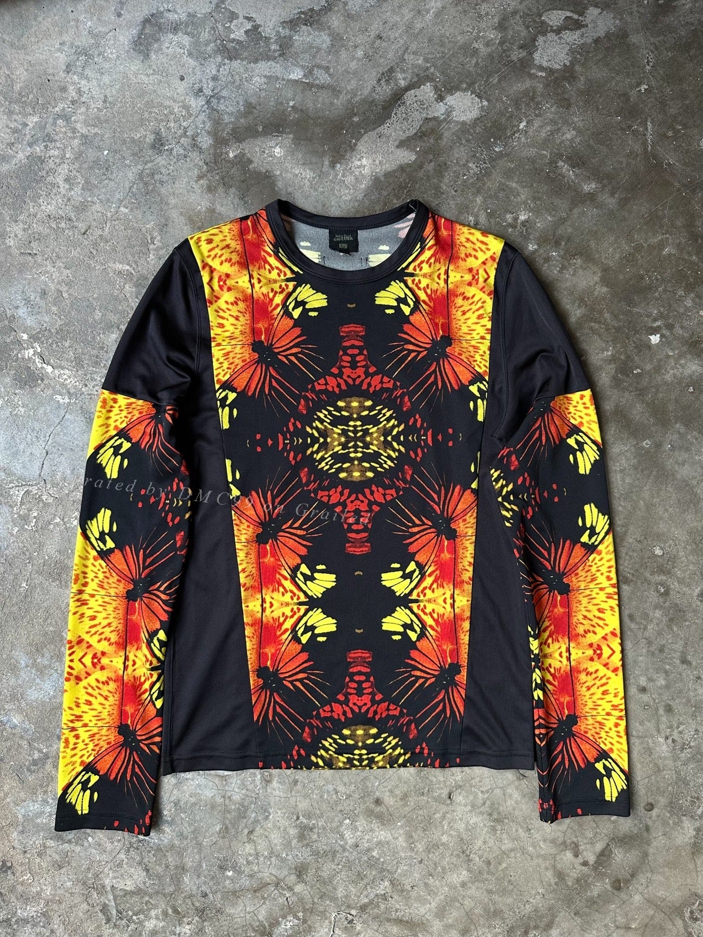 Vintage Jean Paul Gaultier Flame Butterfly Top