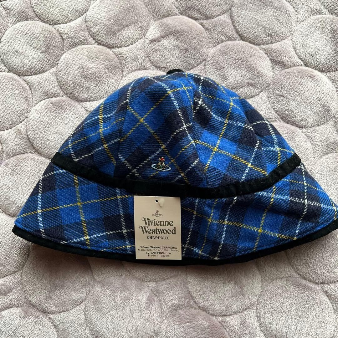 Vivienne Westwood Vintage 90s Check Bucket Hat