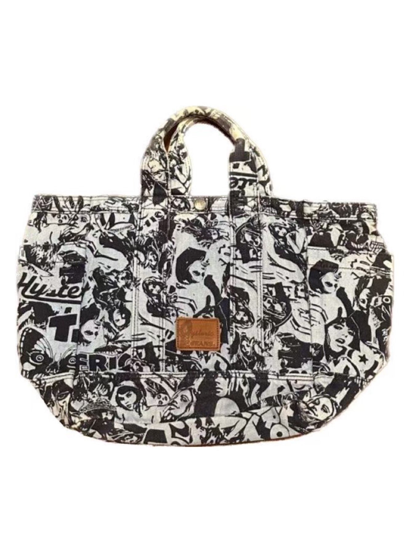 Hysteric Glamour Vintage Denim Tote Bag