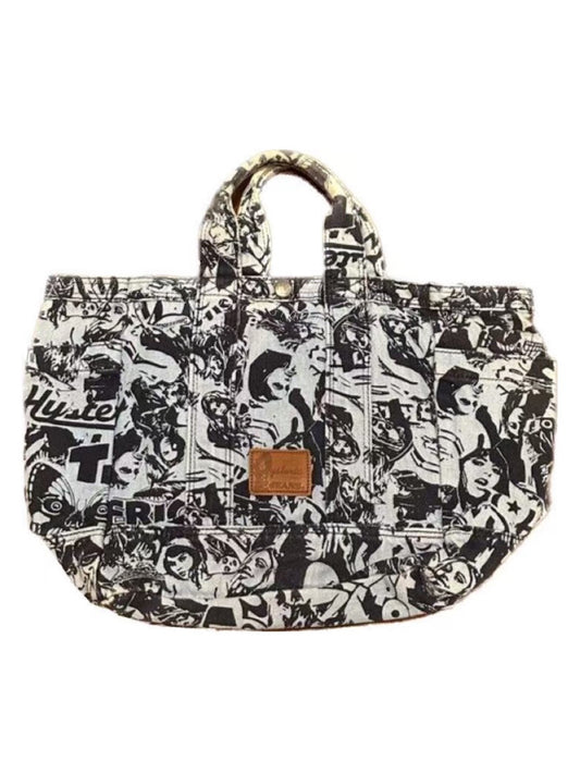 Hysteric Glamour Vintage Denim Tote Bag