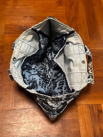 Hysteric Glamour Vintage Denim Tote Bag