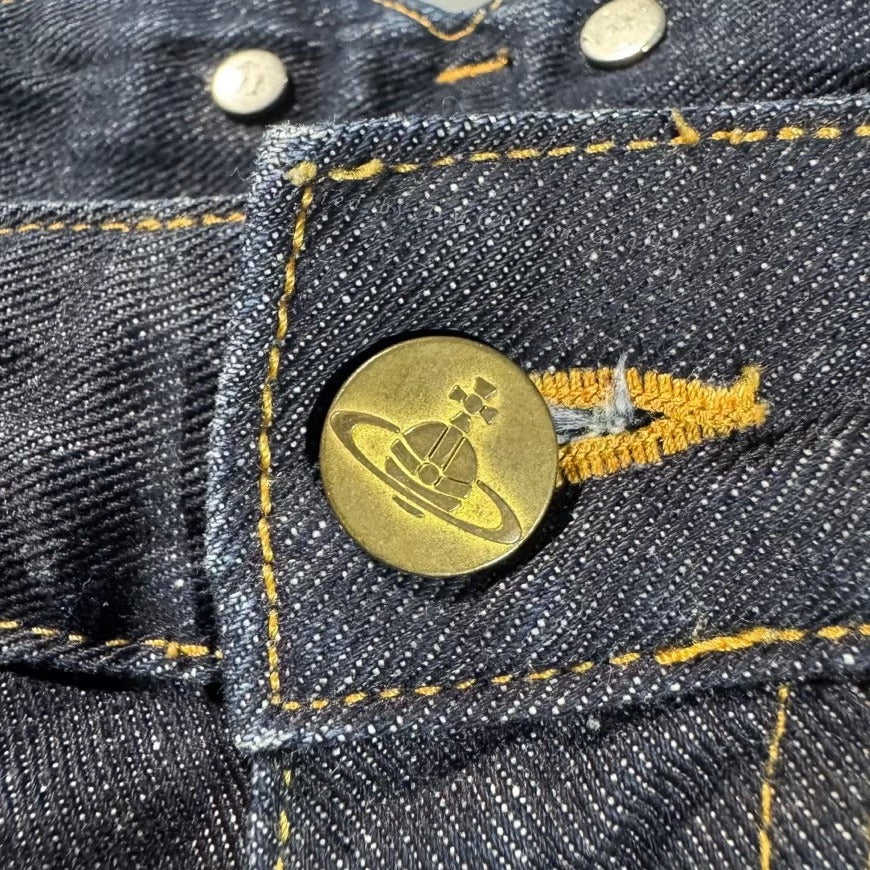 Vivienne Westwood x Lee Raw Curved Jeans