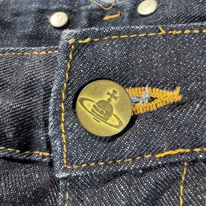 Vivienne Westwood x Lee Raw Curved Jeans