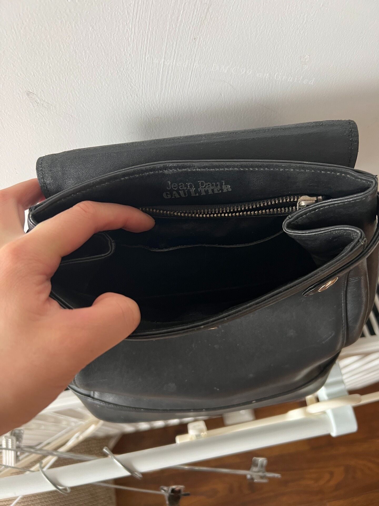 Jean Paul Gaultier Vintage Leather Backpack
