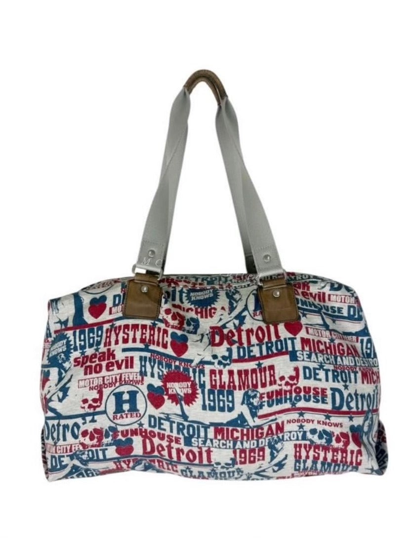 Hysteric Glamour Vintage Print Shoulder Bag