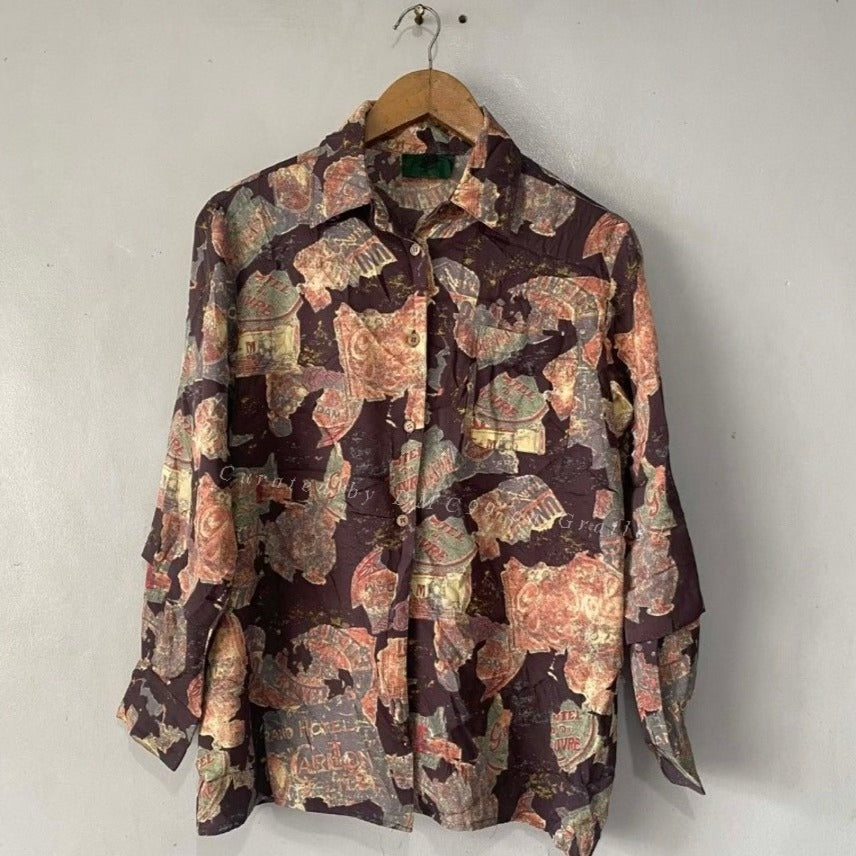 Jean Paul Gaultier 1990s Junior Printed Shirt
