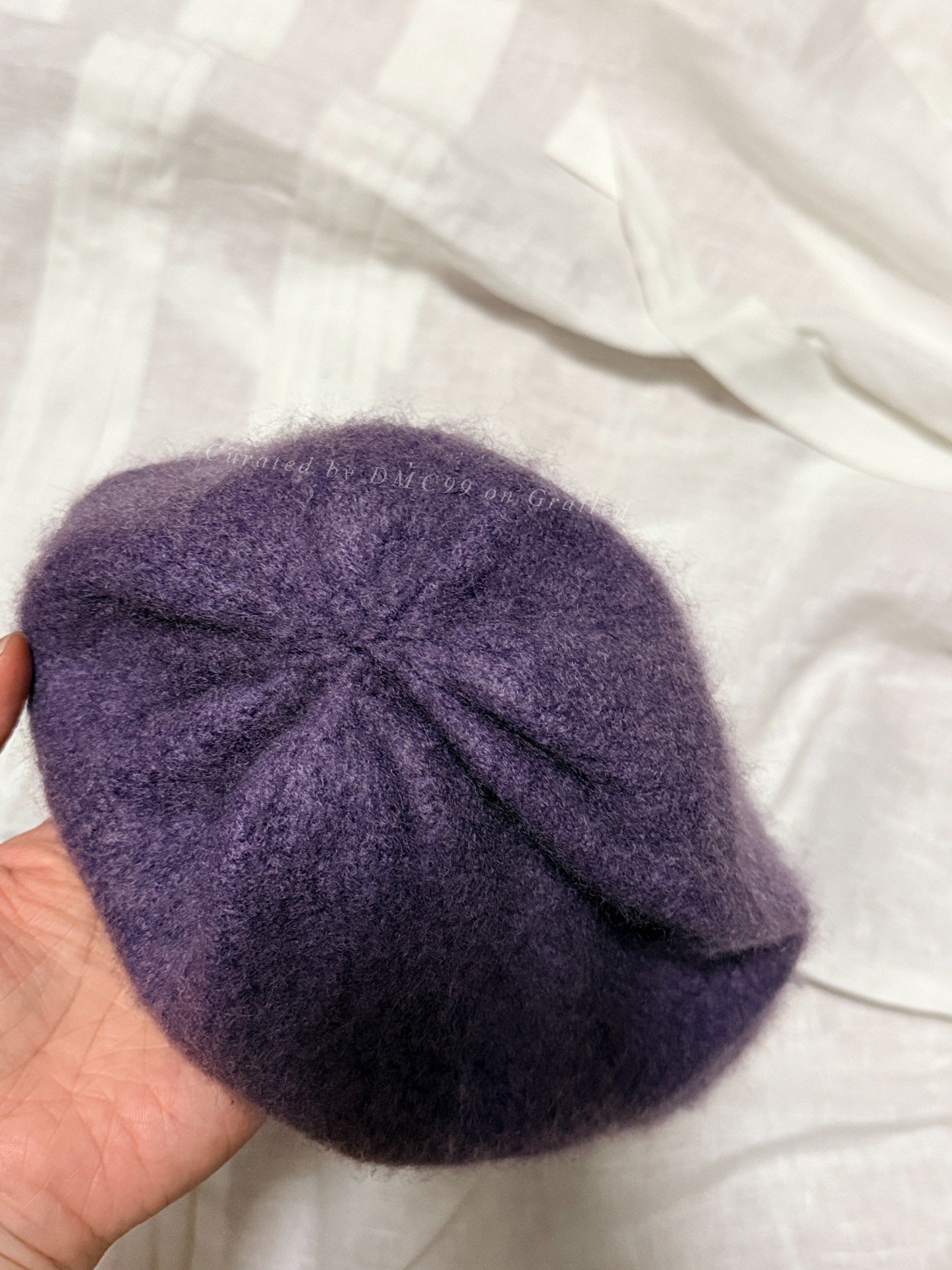 VISVIM Rare Cashmere Purple Beanie