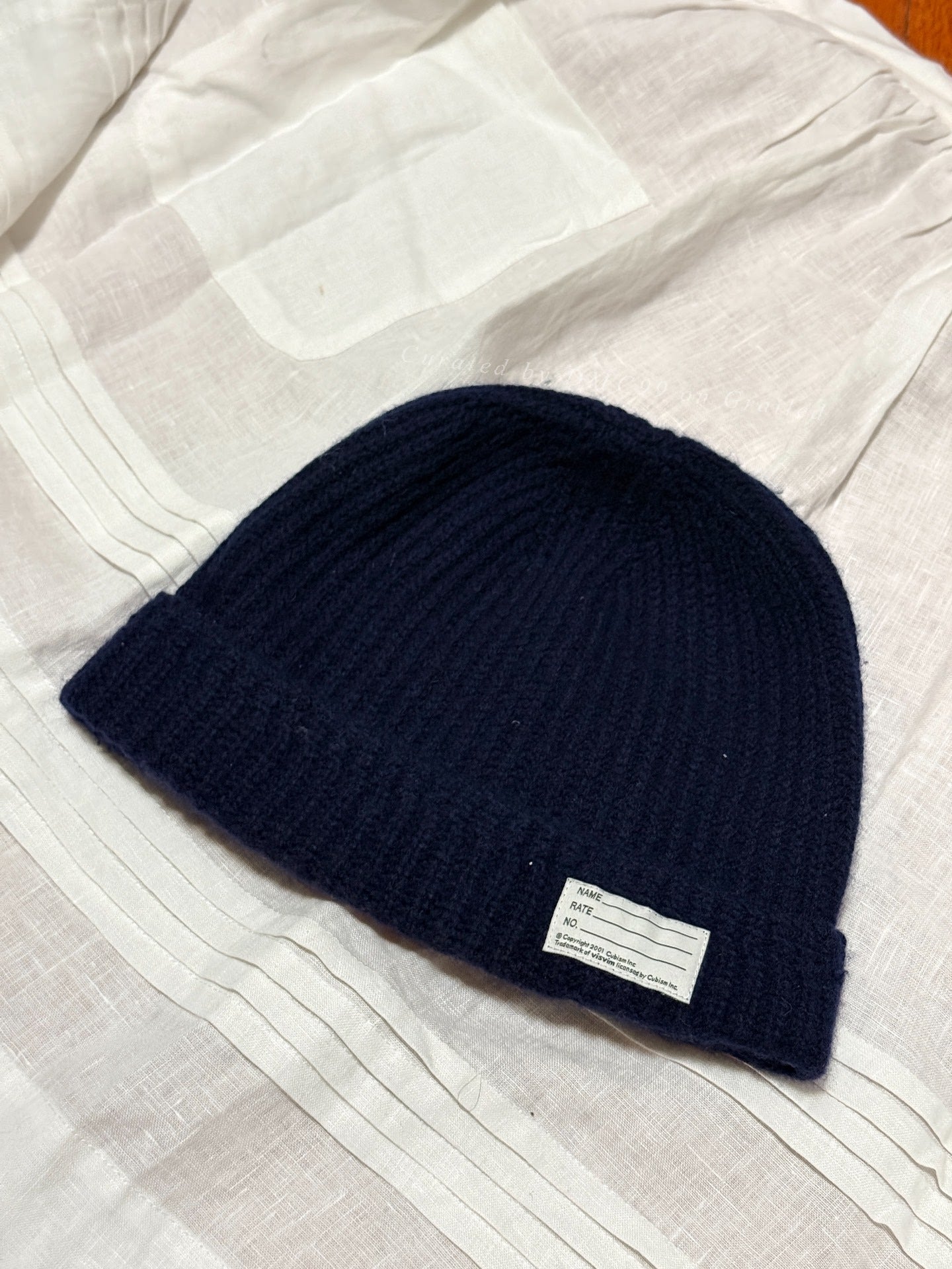 visvim Knit Beane Wool Navy