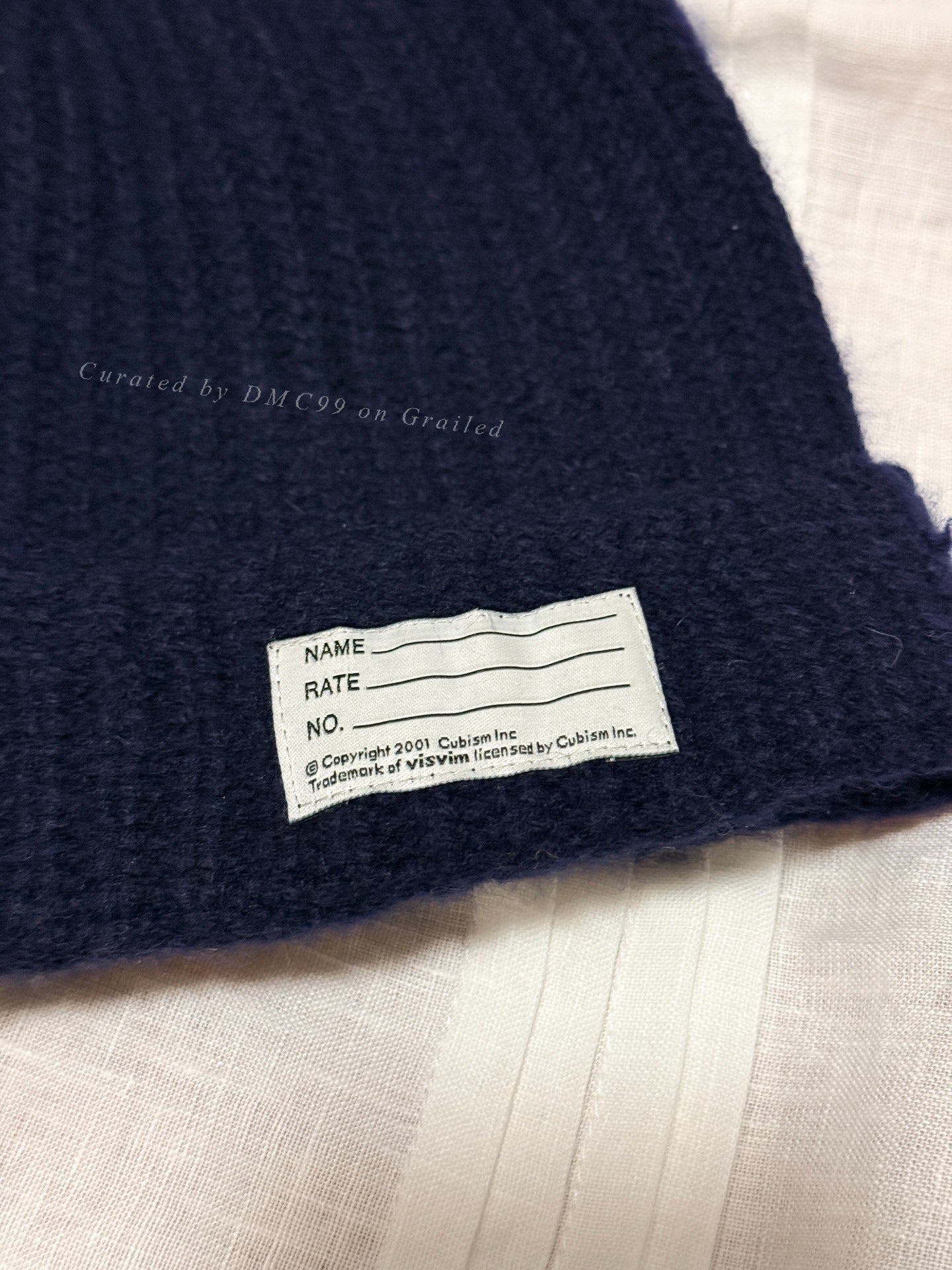 visvim Knit Beane Wool Navy