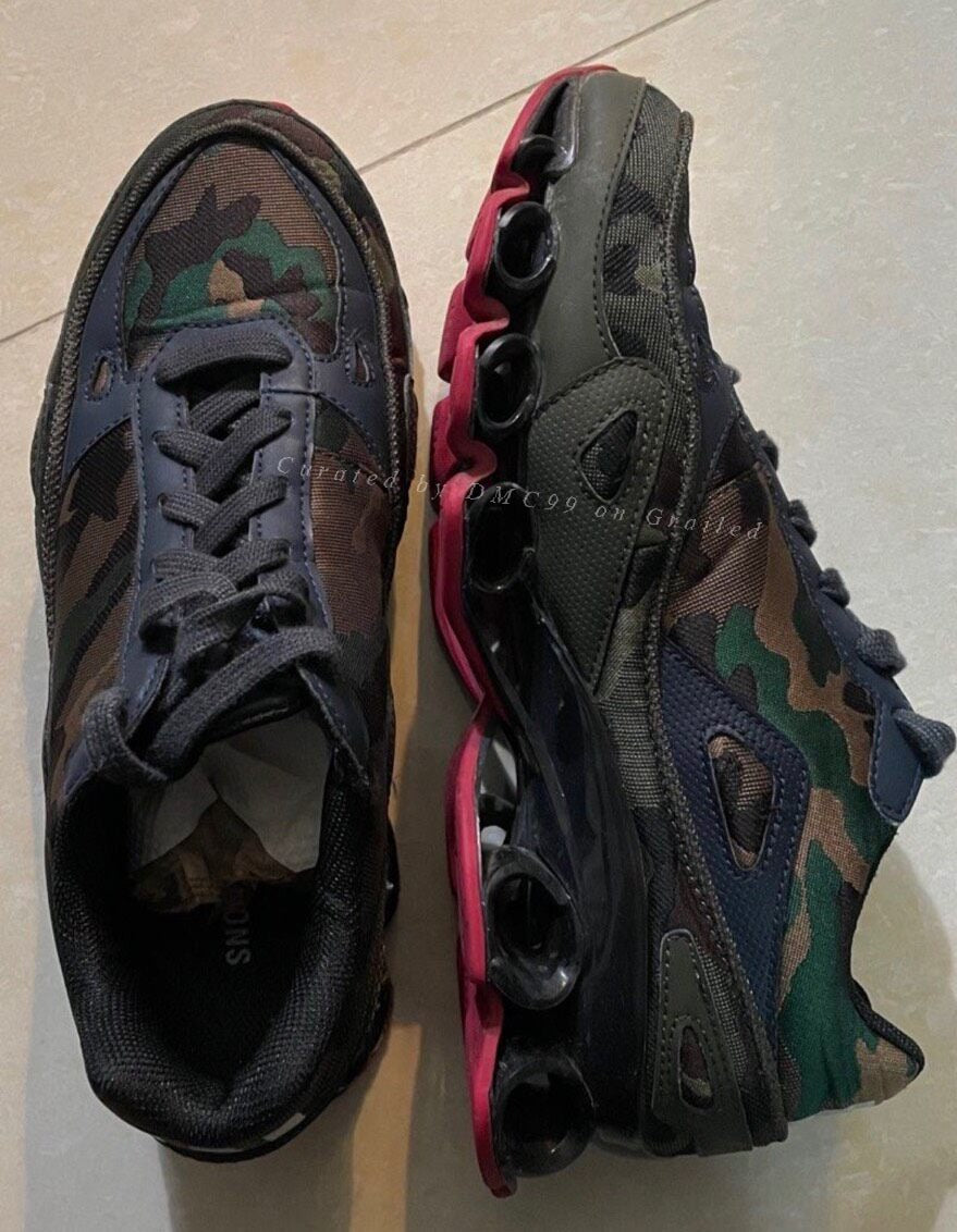 Raf Simons x Adidas Bounce Camouflage