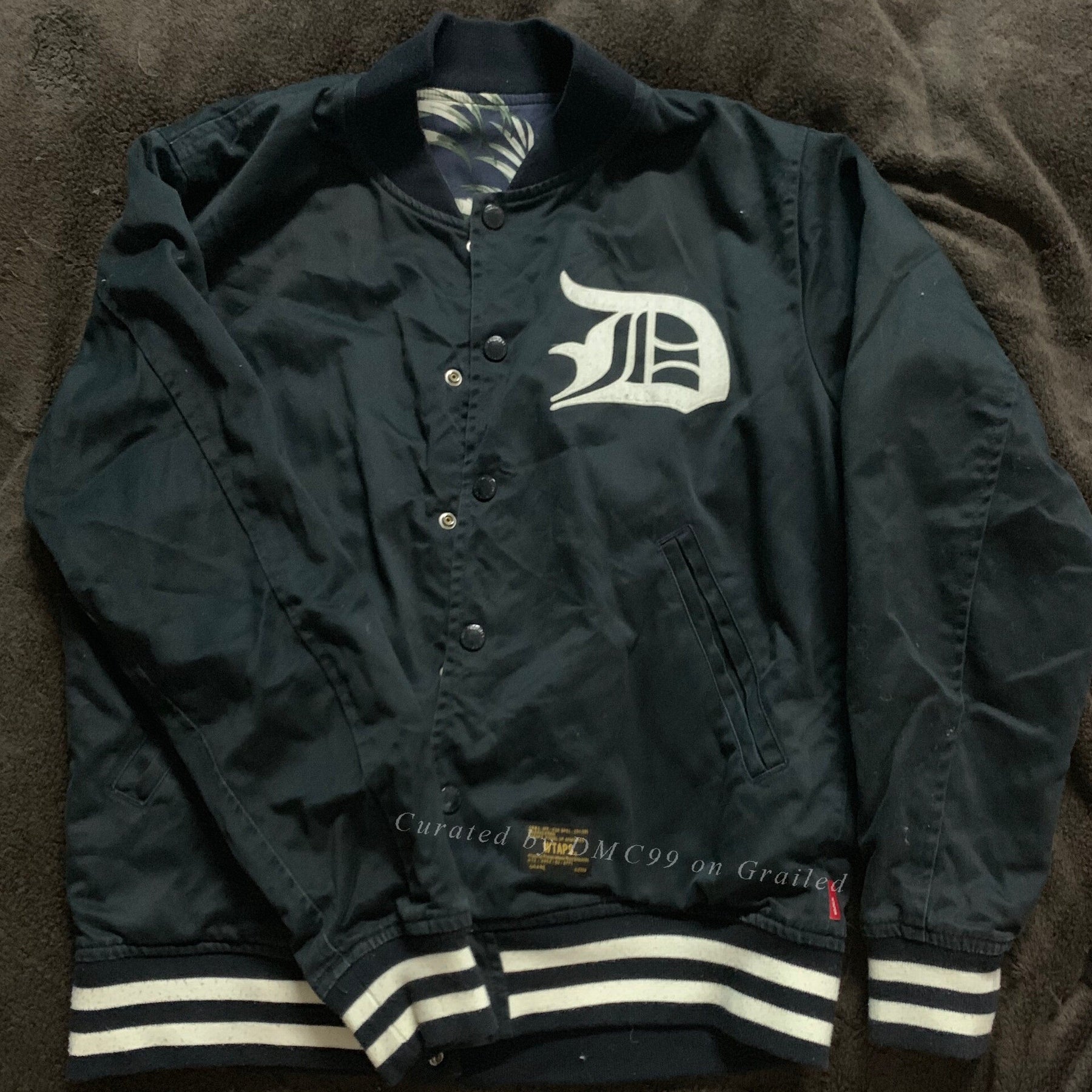 WTAPS 15SS Team Jacket Navy