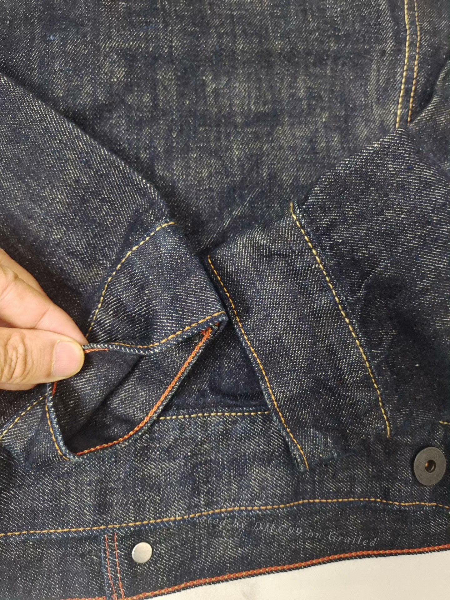 Levi's 2007 Green Flag Denim Jacket