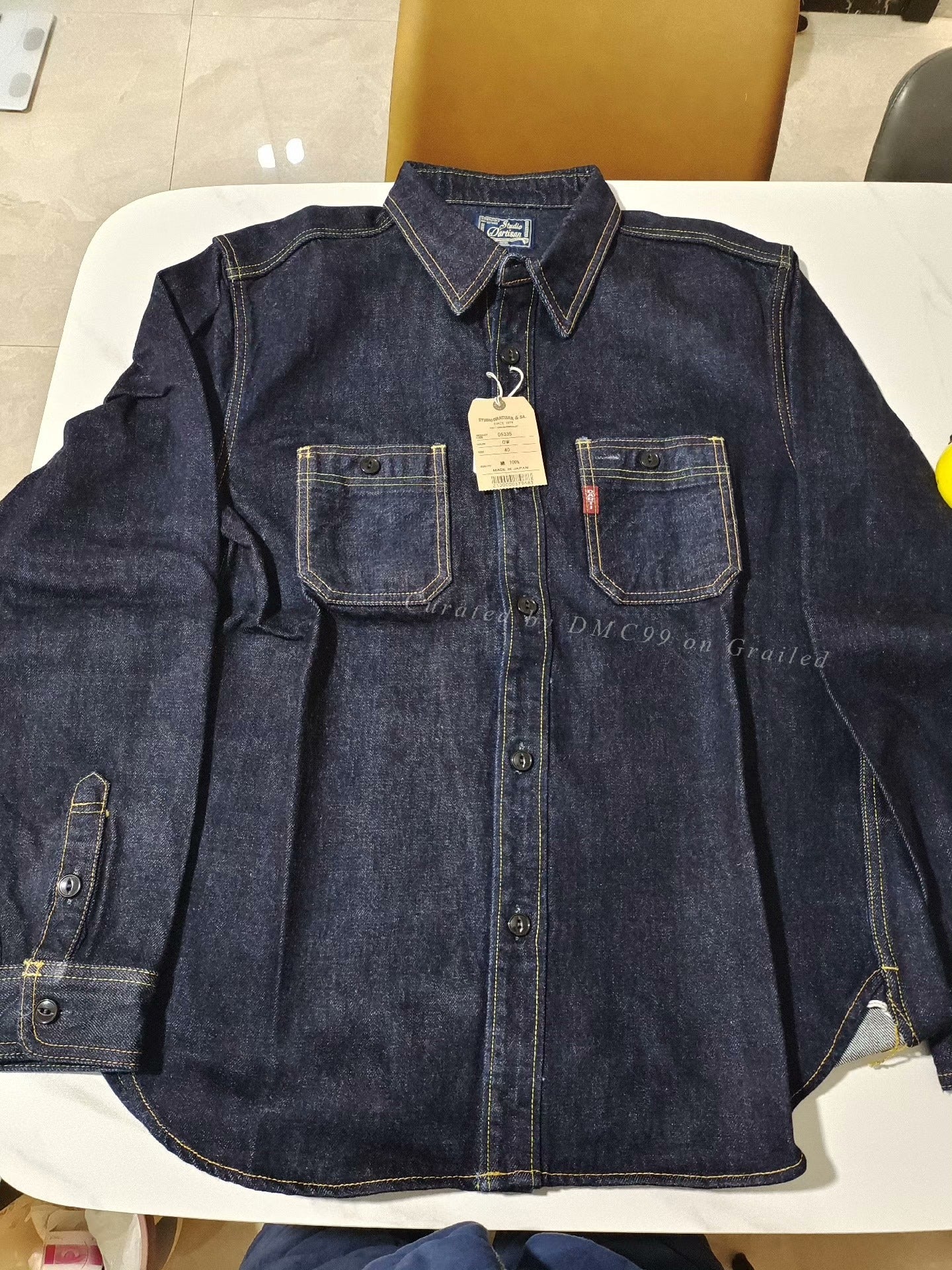 STUDIO D'ARTISAN Men's Shirt D5335