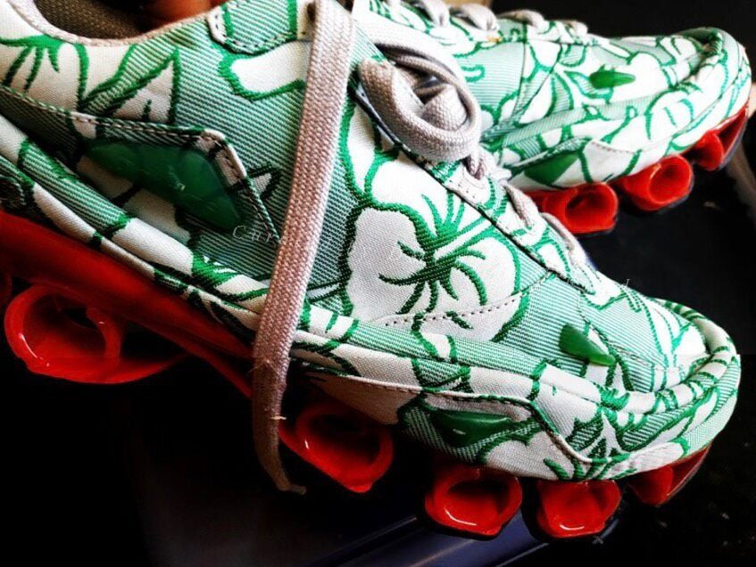 Raf Simons x Adidas Ozweego Floral Runner