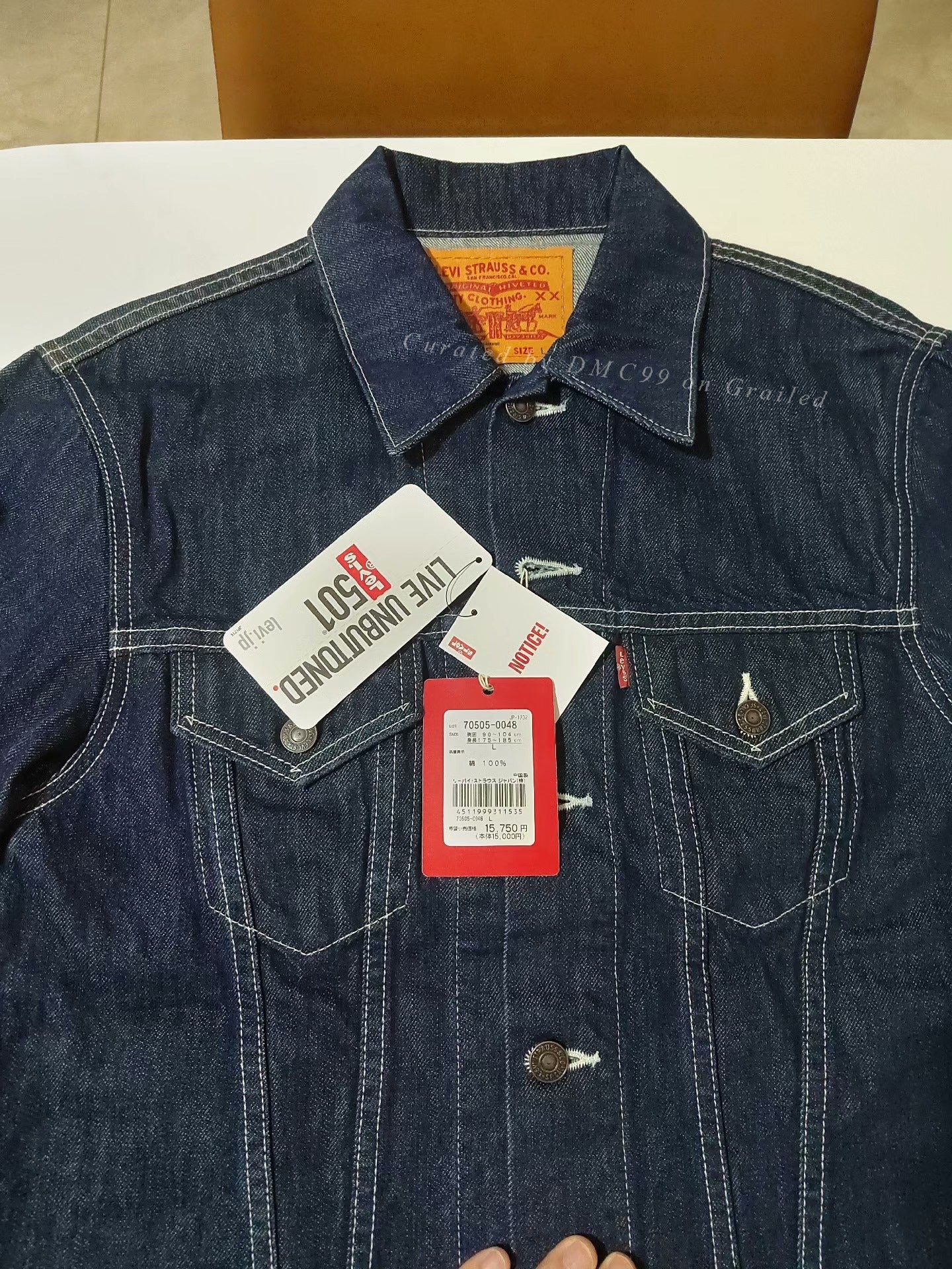 Levi's 70505-0048 Japanese Denim Jacket