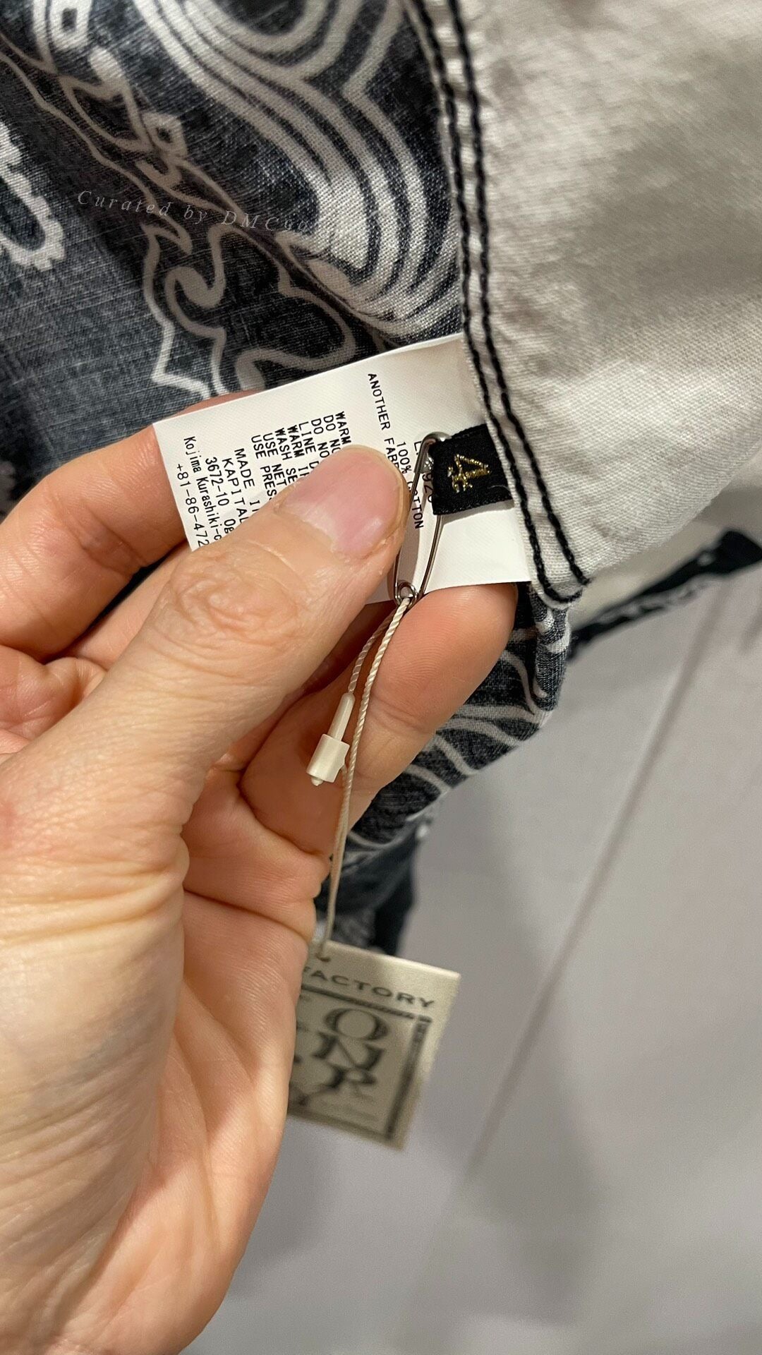 Kapital Thin Bandana Patchwork Cardigan Robe