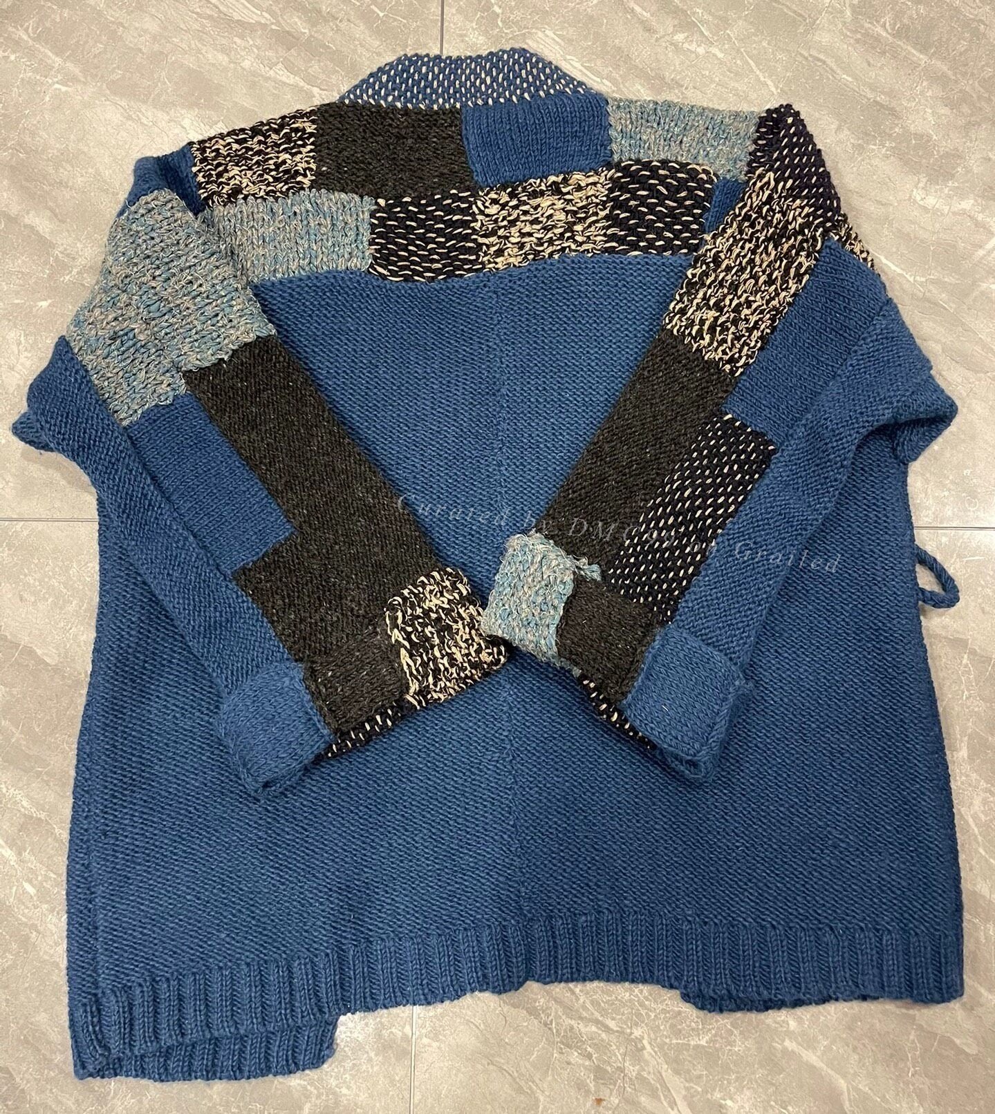 Kapital Short Wool Patchwork Robe
