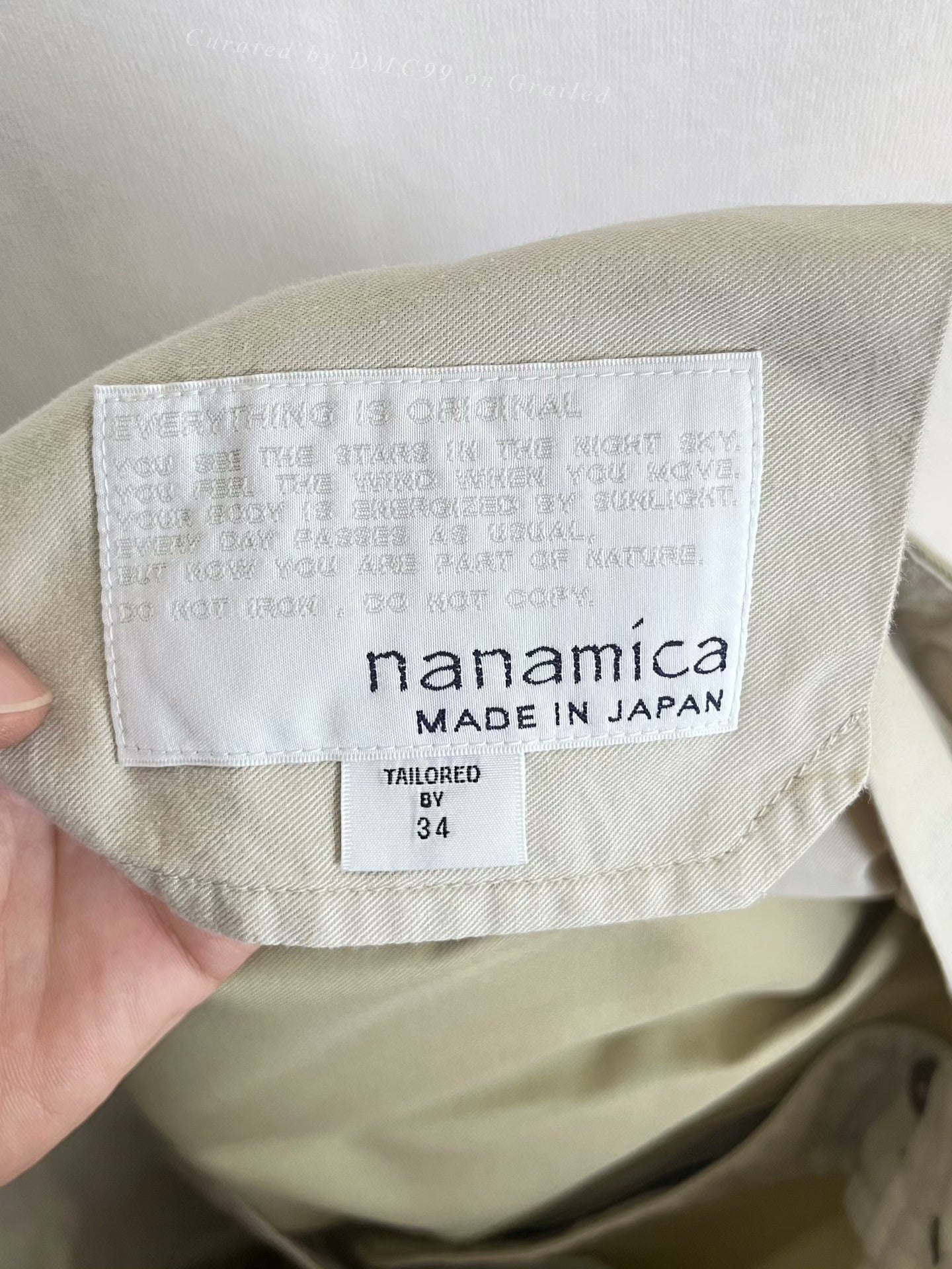 NANAMICA Double Pleated Chino Shorts 25SS