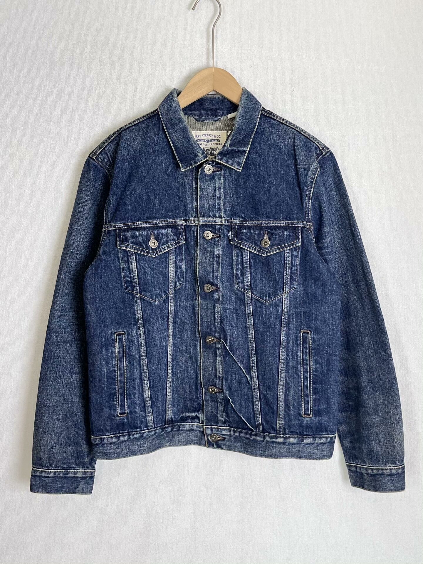 Levi's LMC Men's Japan-Made Washed Denim Jacket