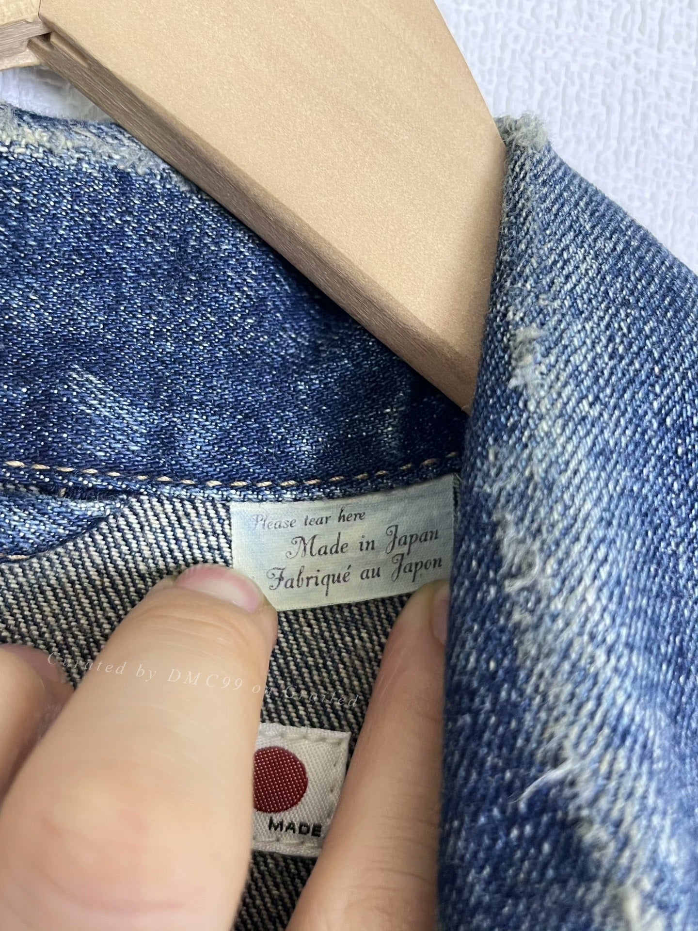 Levi's LMC Men's Japan-Made Washed Denim Jacket