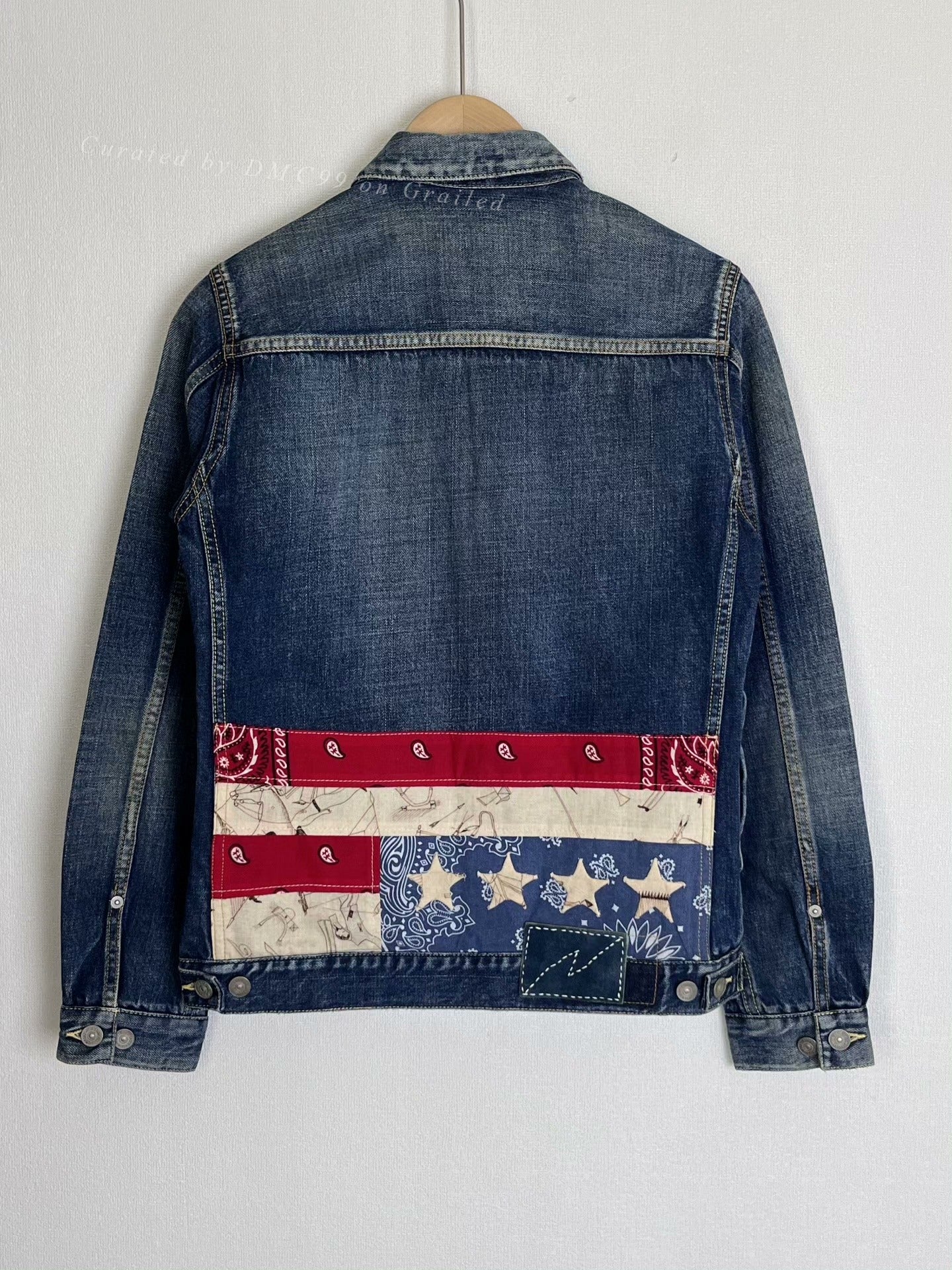 Visvim 101JKT ICT Flag Denim Jacket