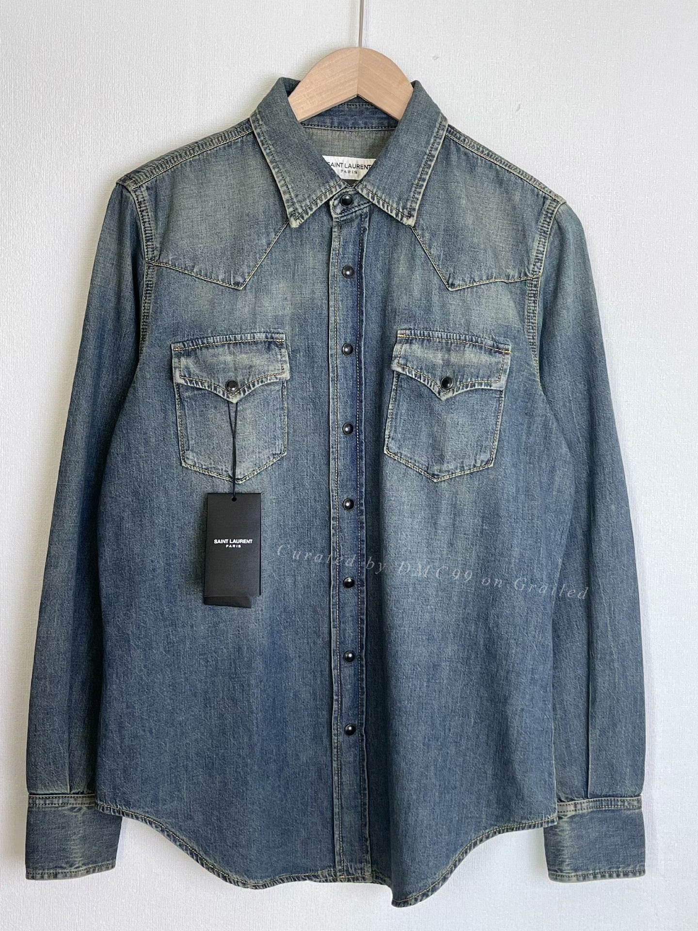 Saint Laurent Vintage Western Cowboy Shirt