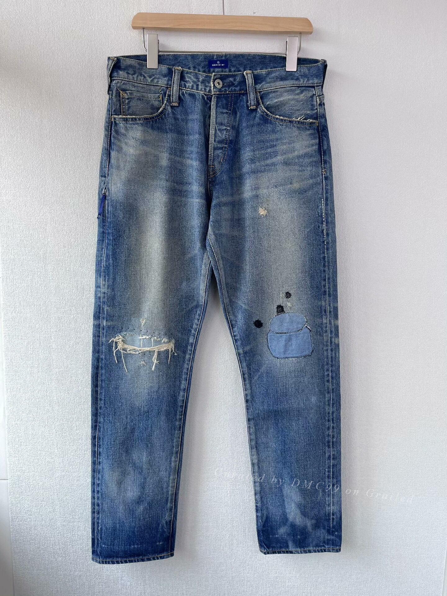 Vanquish Fragment Wide Denim Jeans