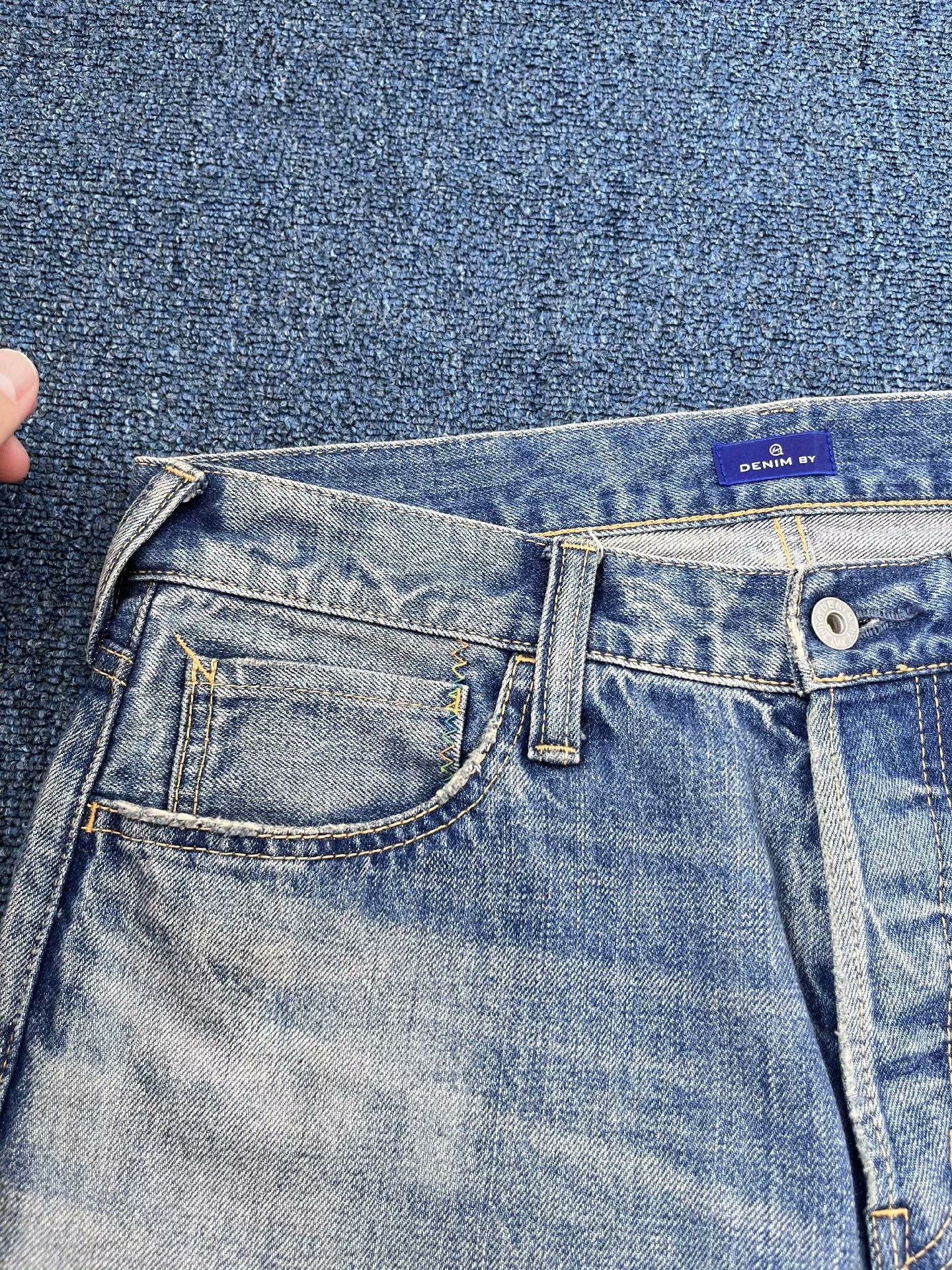 Vanquish Fragment Wide Denim Jeans