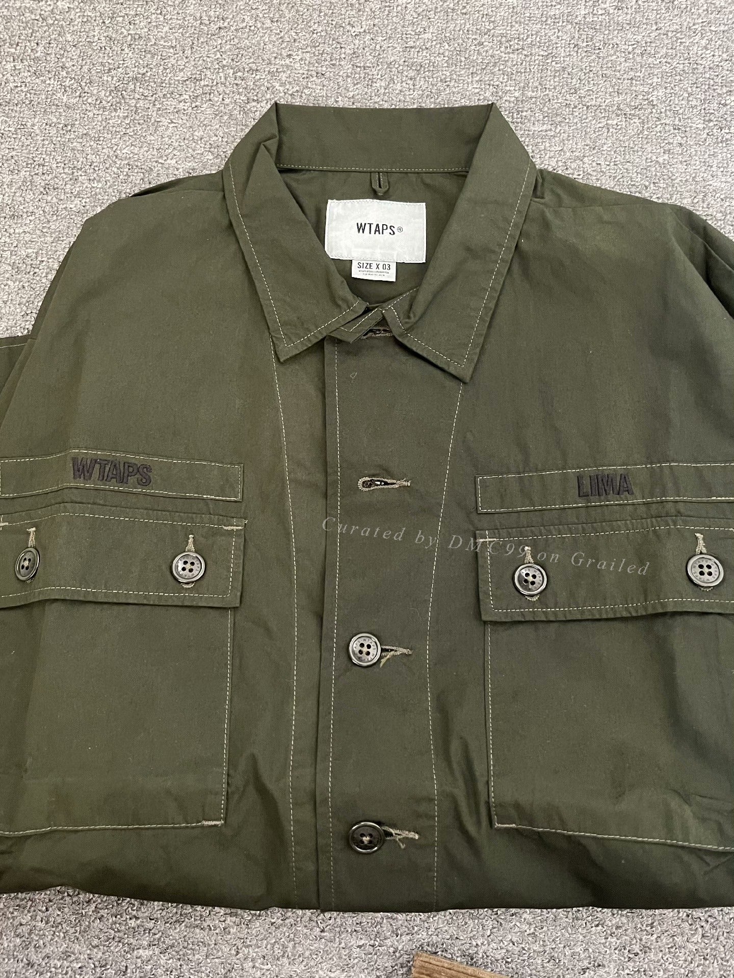 WTAPS Jungle LS 18SS Four-Pocket Shirt