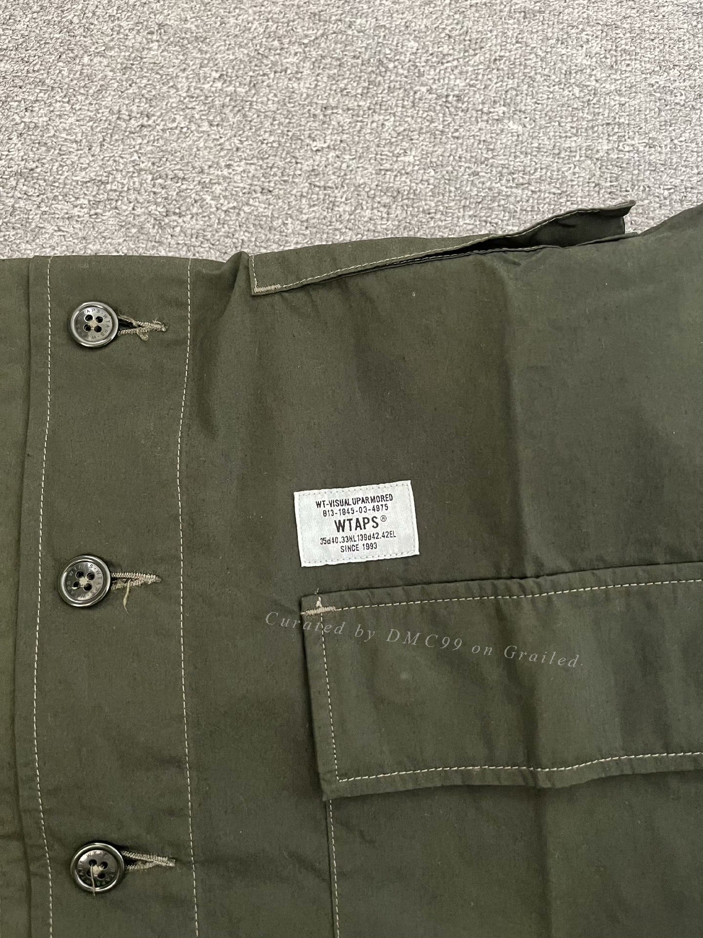 WTAPS Jungle LS 18SS Four-Pocket Shirt