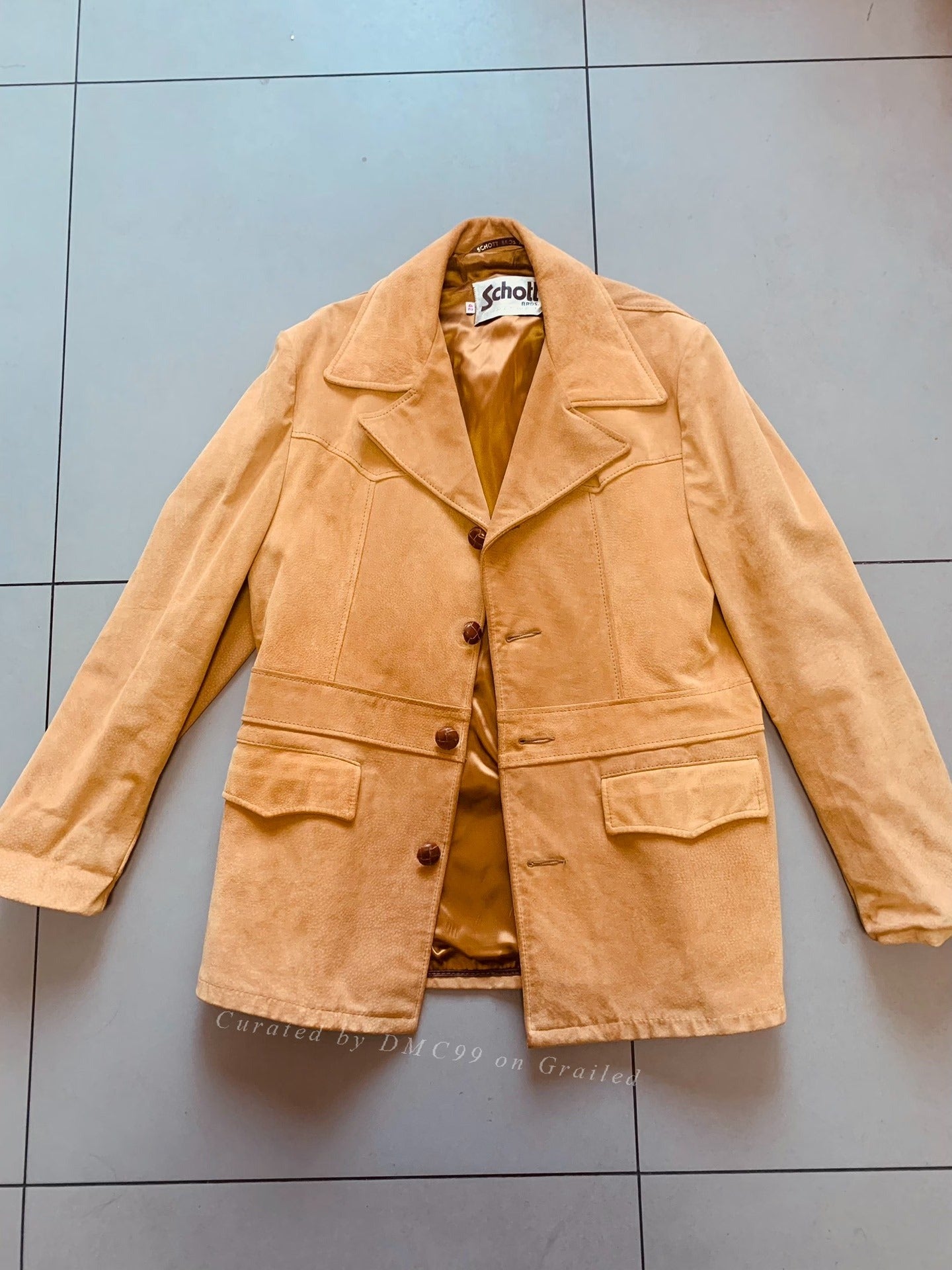Schott Out-of-Print Retro Leather Jacket