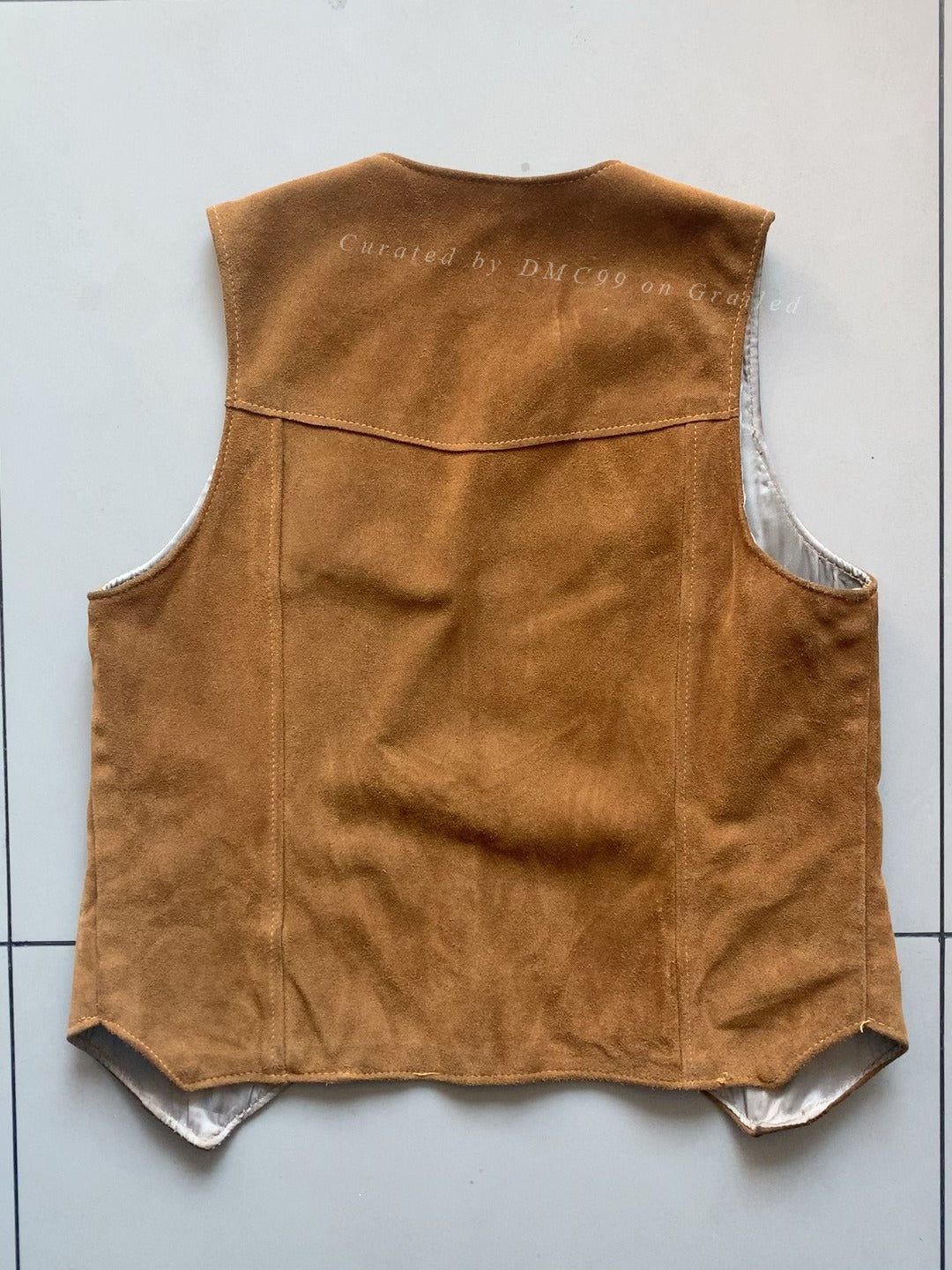 Schott Vintage Western Suede Vest