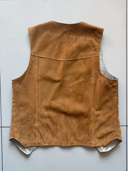 Schott Vintage Western Suede Vest
