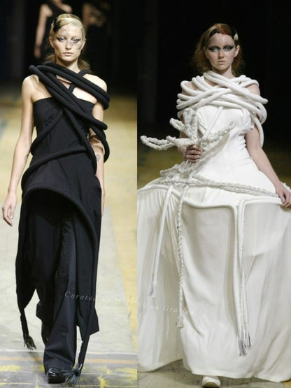 Yohji Yamamoto 2006 Runway Sleeveless Top