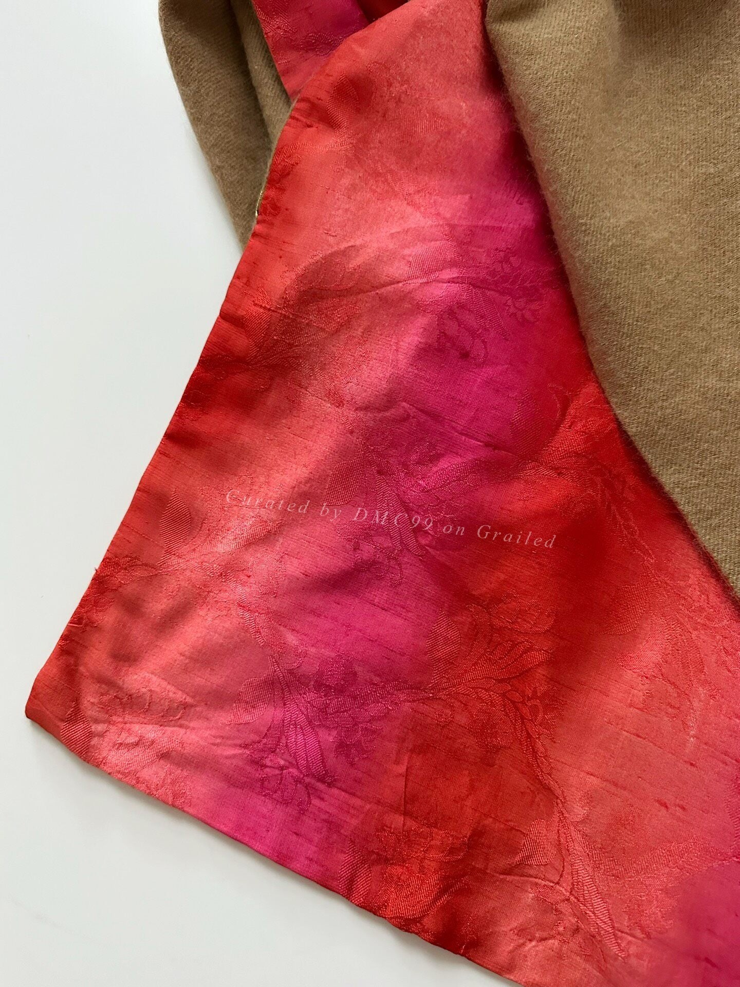 Dries Van Noten 90s Embroidered Wool Scarf