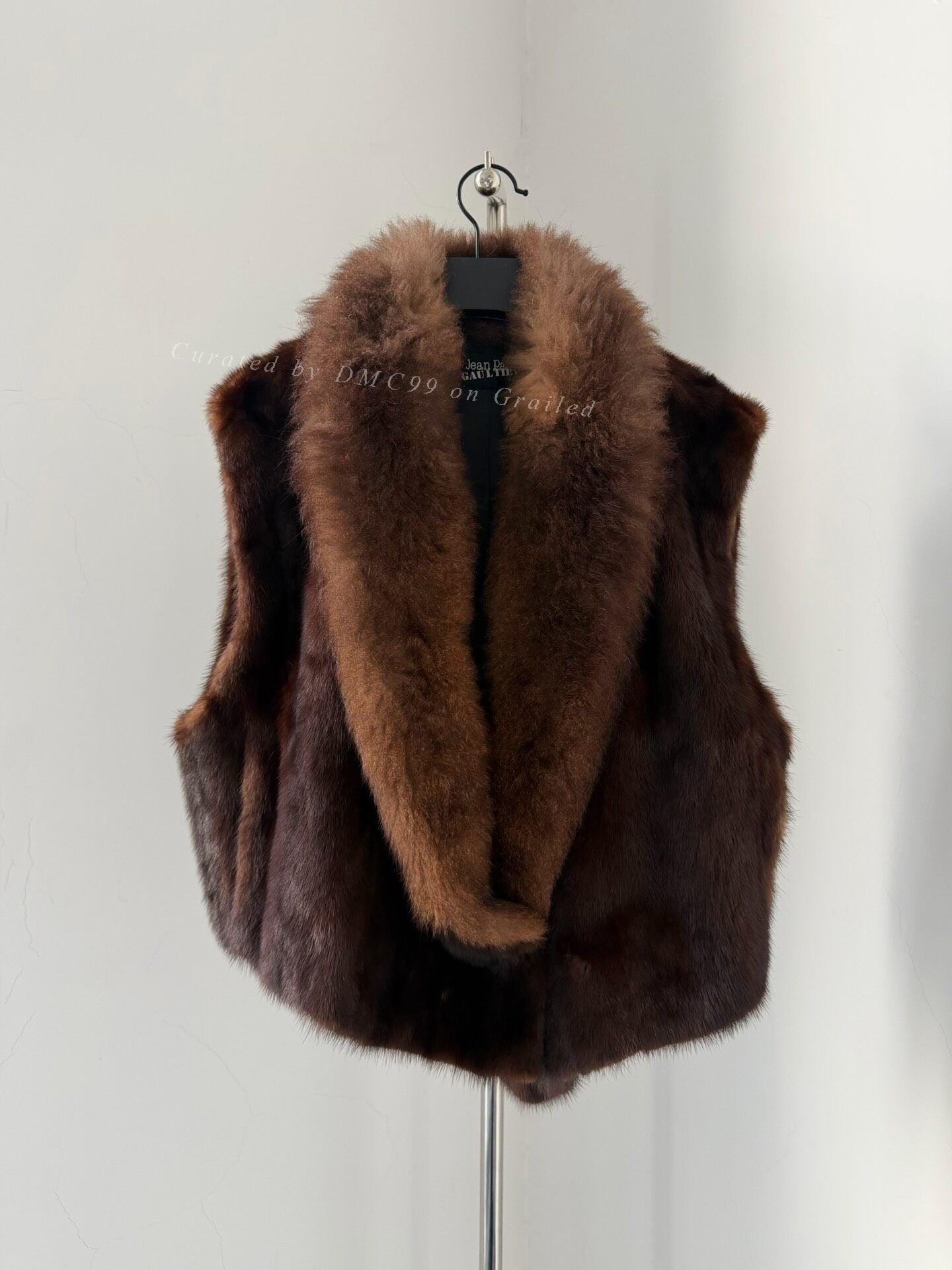 Jean Paul Gaultier 90s Mink Fur Vest