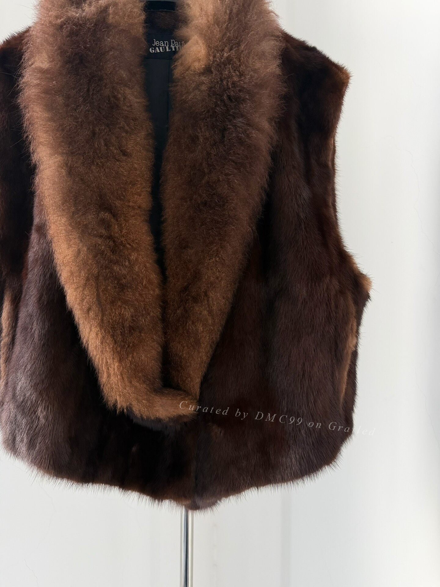 Jean Paul Gaultier 90s Mink Fur Vest