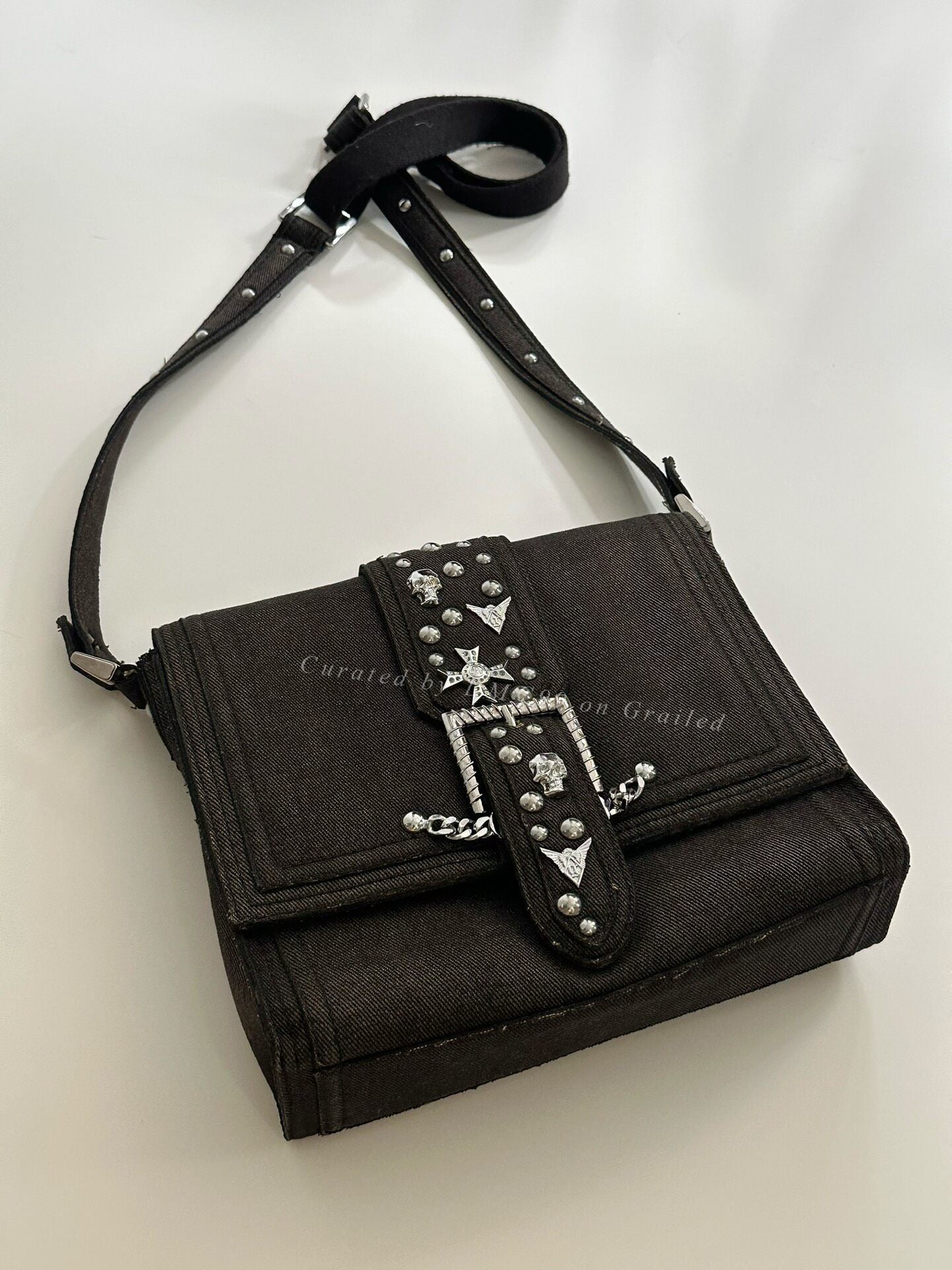 Jean Paul Gaultier Vintage Buckle Shoulder Bag