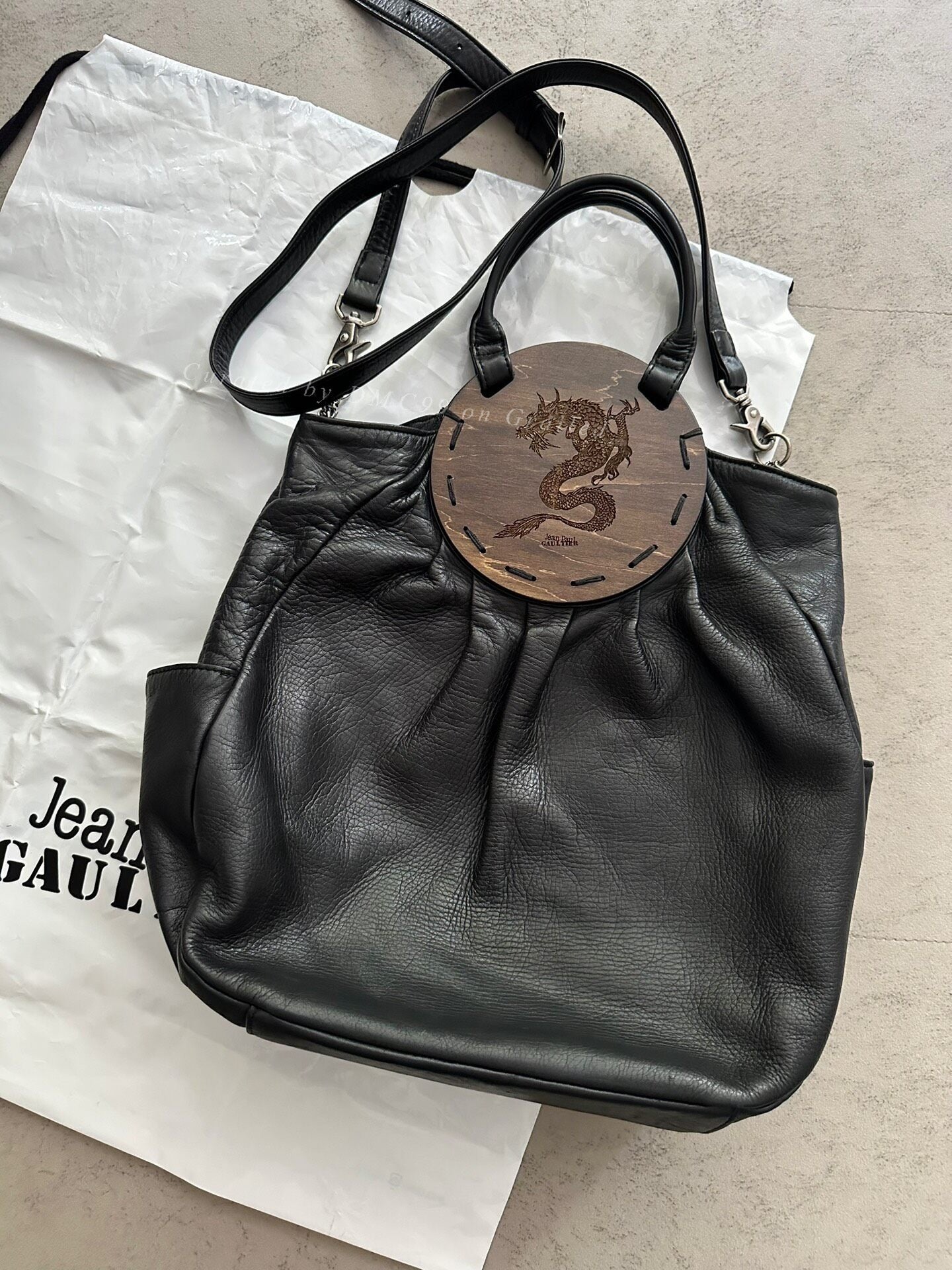 Jean Paul Gaultier Vintage Dragon Handle Bag
