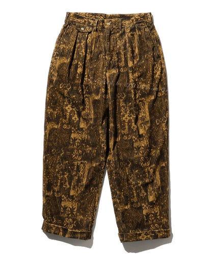 BEAMS PLUS Corduroy Retro Pattern Pants