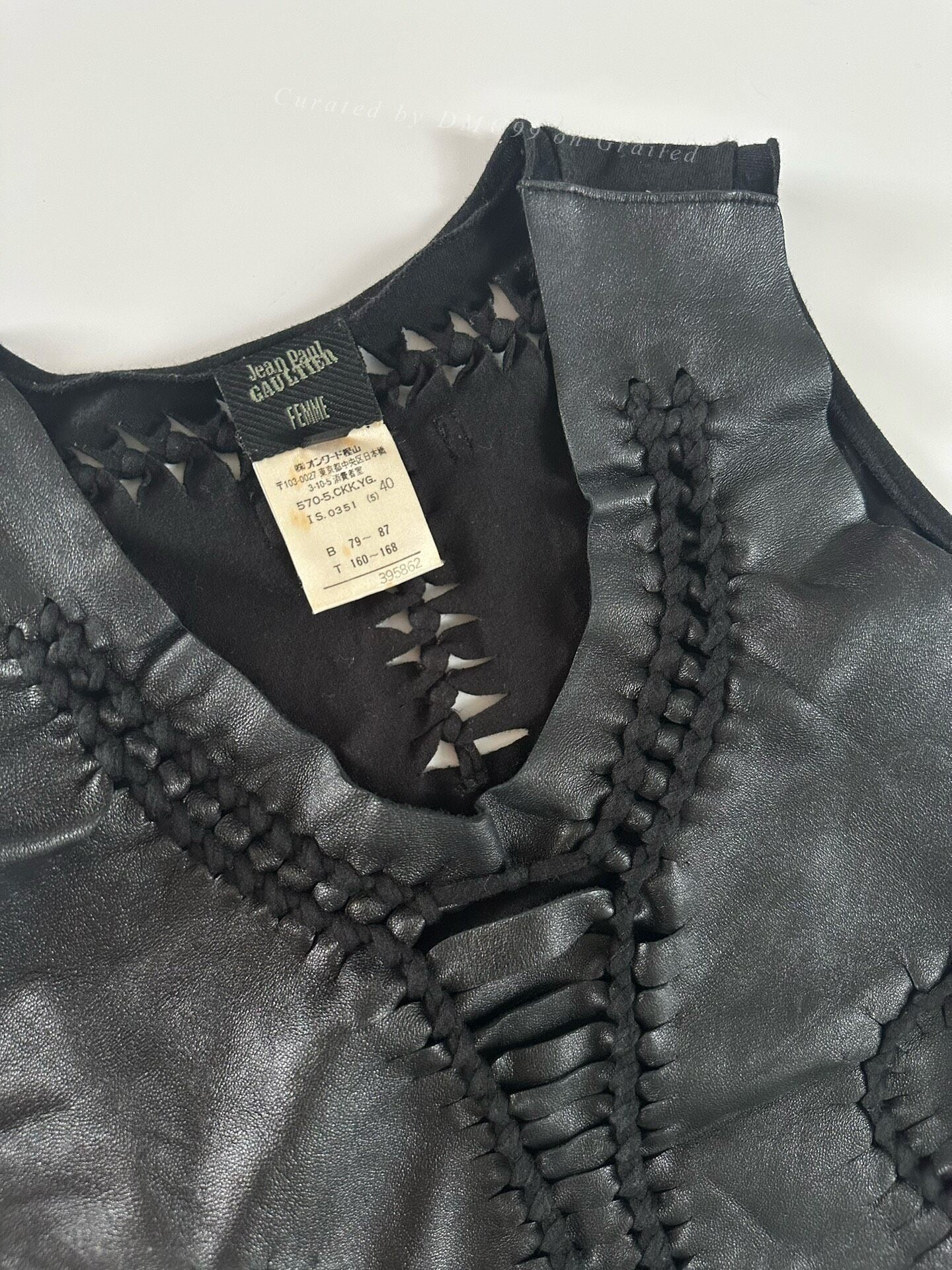 Jean Paul Gaultier 2001 Runway Knit Vest