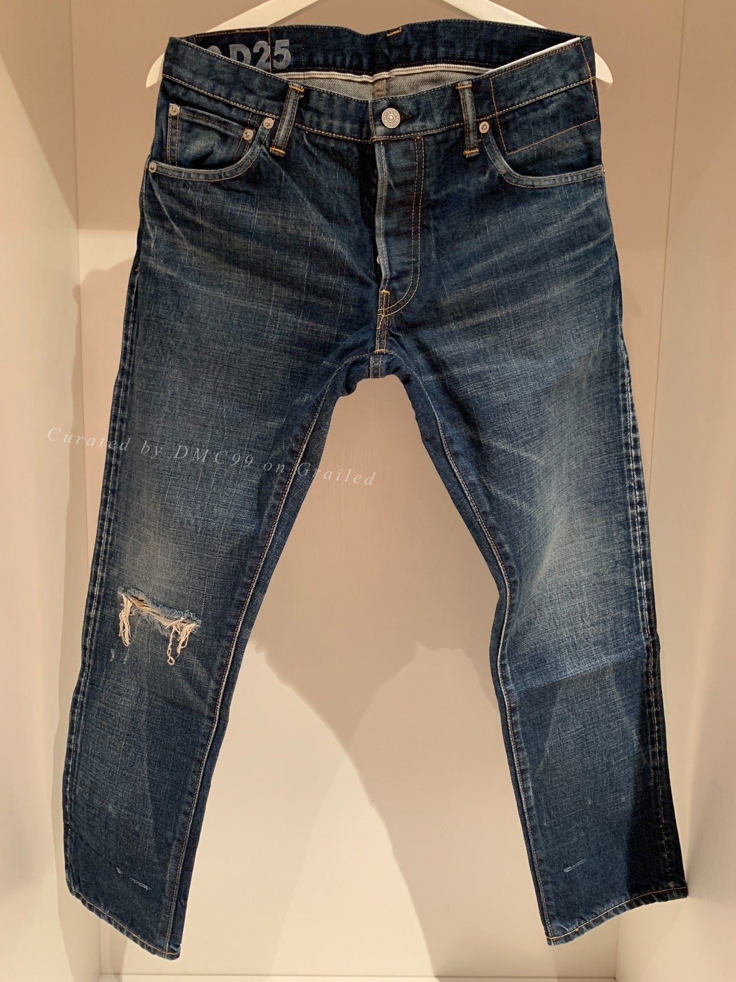 VISVIM SOCIAL SCULPTURE 10 DAMAGED-25 Jeans