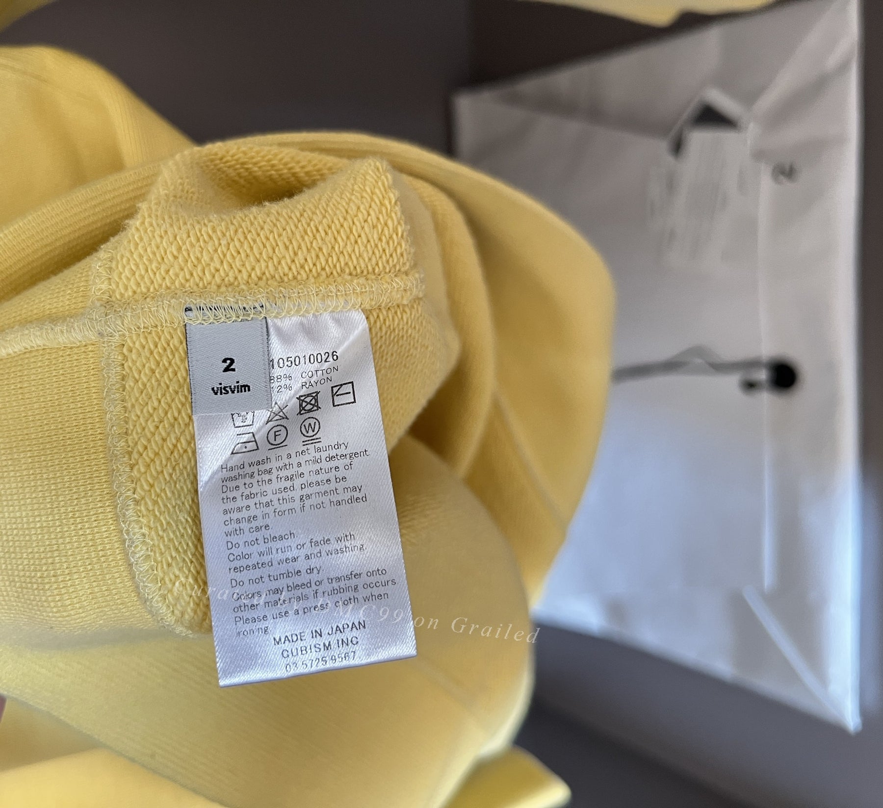 visvim jumbo sweat hoodie