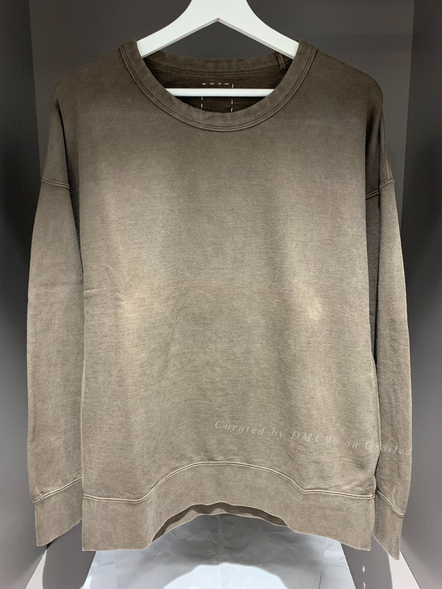 VISVIM JUMBO SWEAT CREW L/S