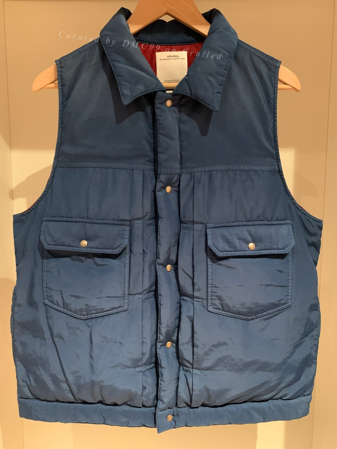 visvim 101 Down Vest (Overdye)